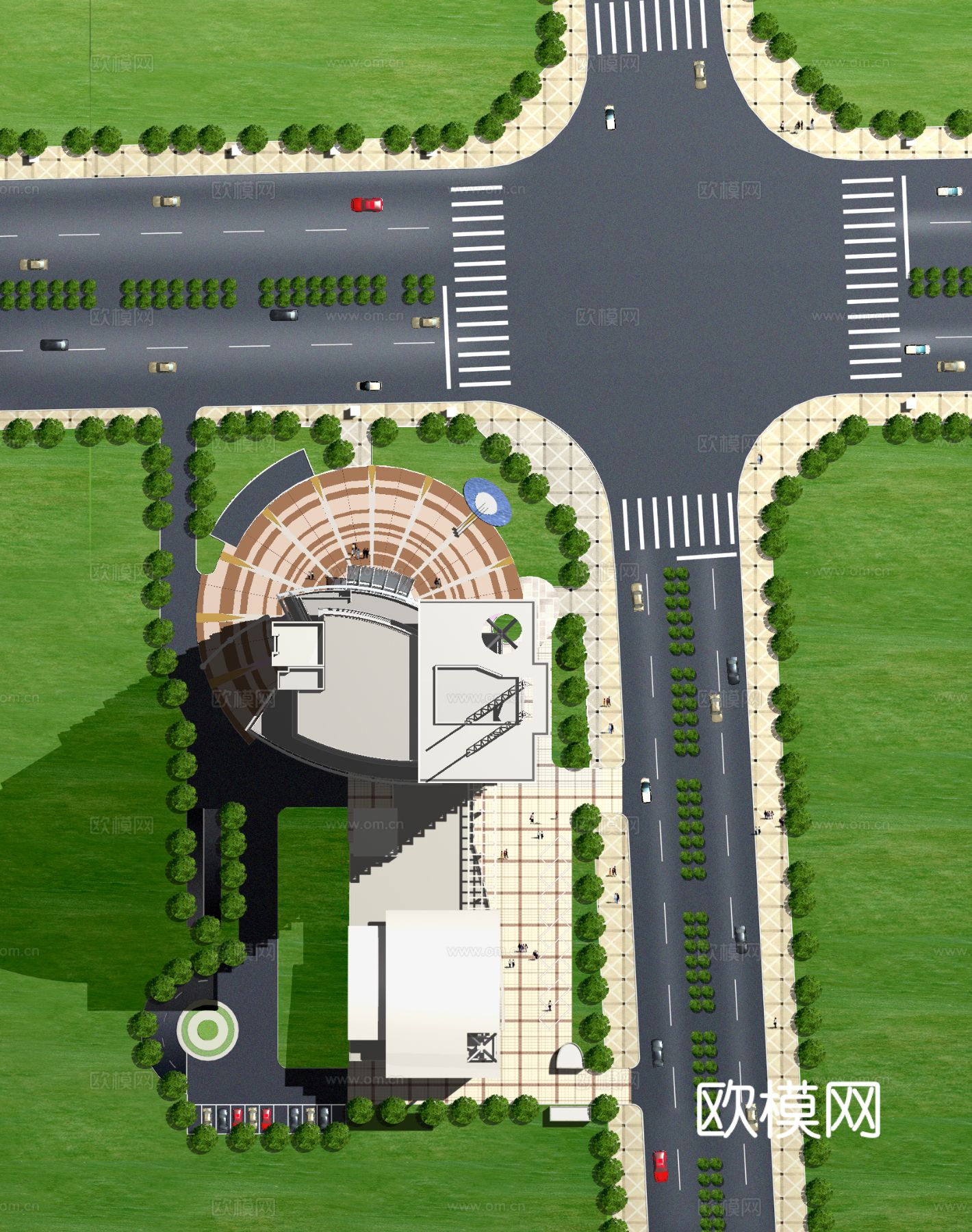 合肥电力公司电网生产调度楼cad施工图