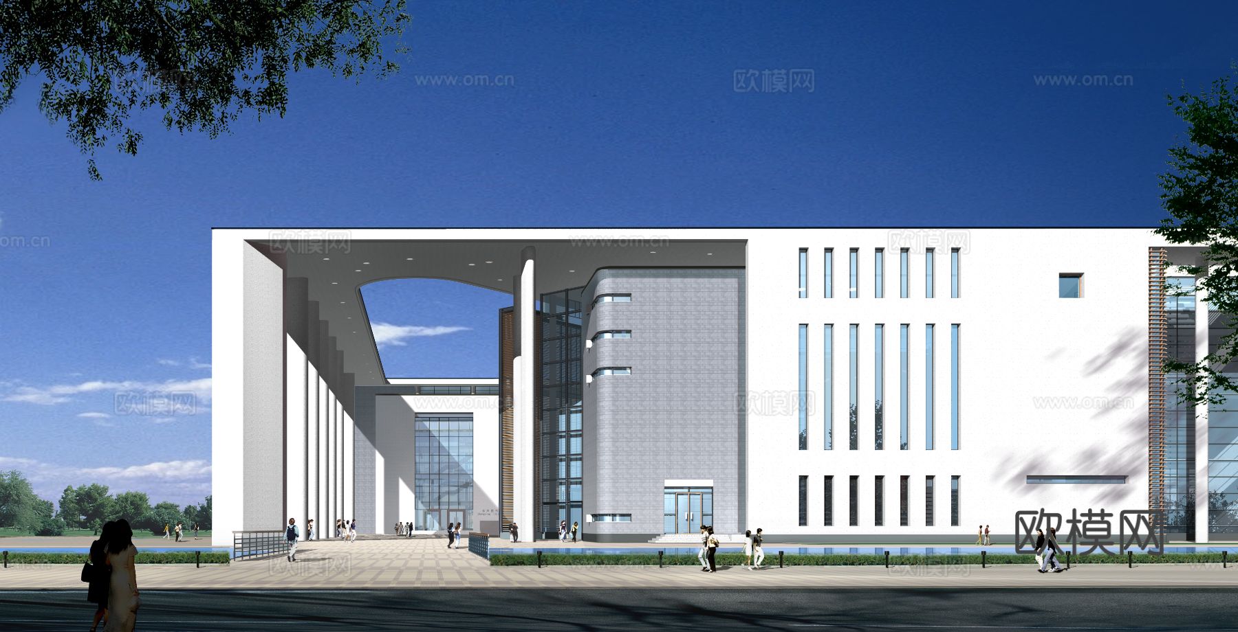 浙江长兴大剧院方案设计cad施工图