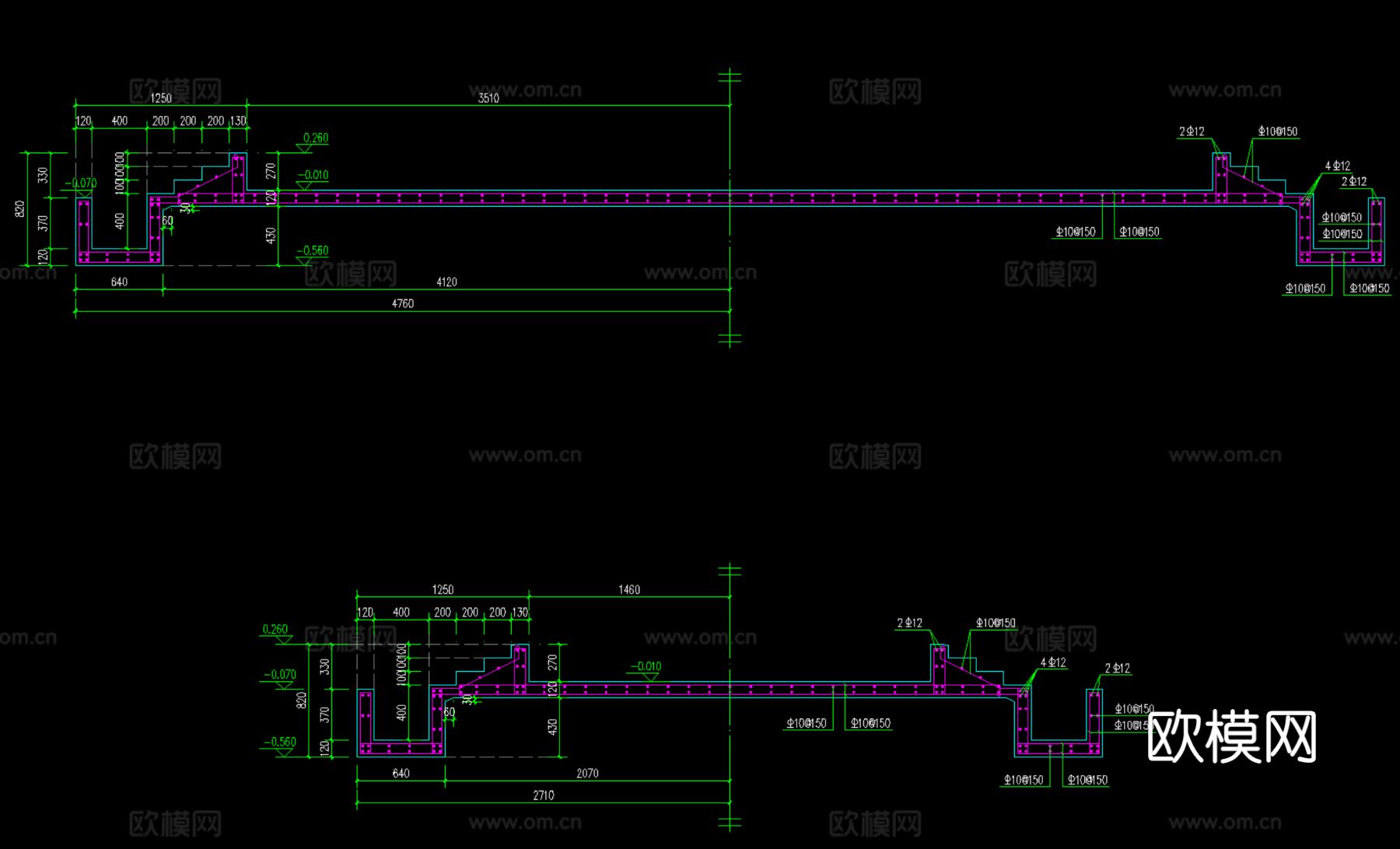 欧式雕塑喷水水景 节点大样详图下载（渲染图5）