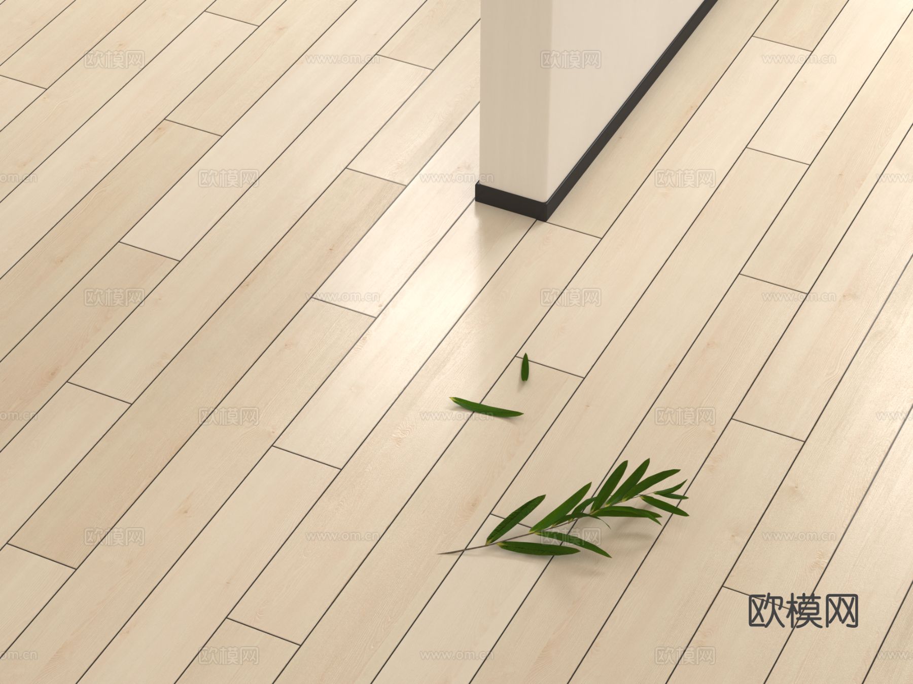 原木色木地板VR6.0材质下载