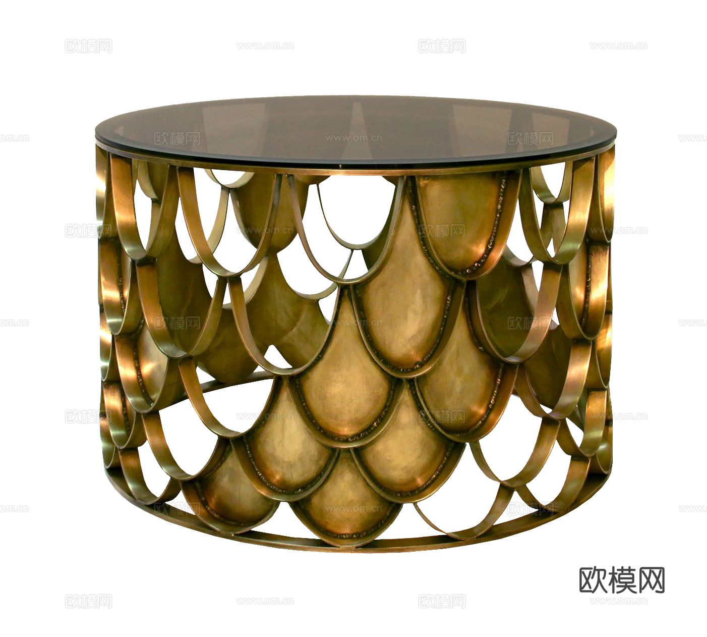 BRABBU KOI茶几3d模型