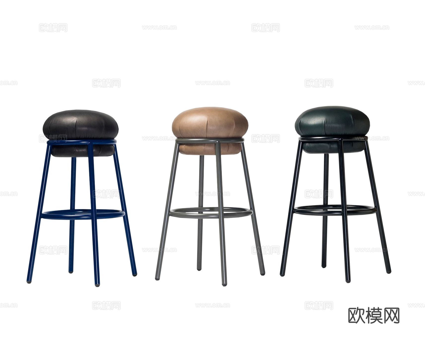 barcelona Grasso吧椅3d模型下载