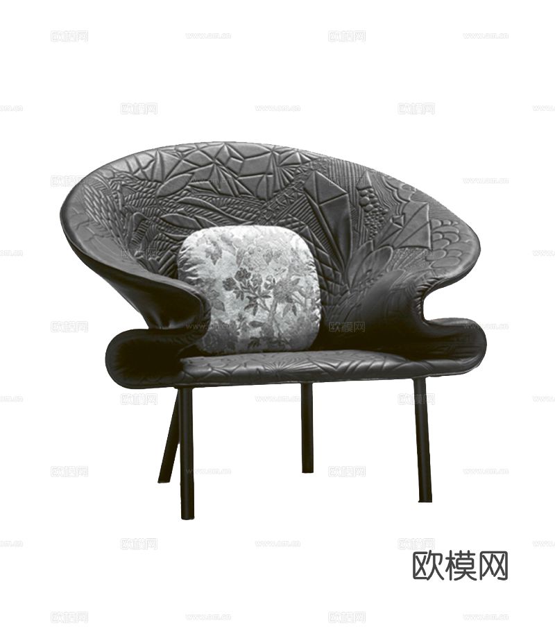 MOROSO Doodle扶手椅3d模型