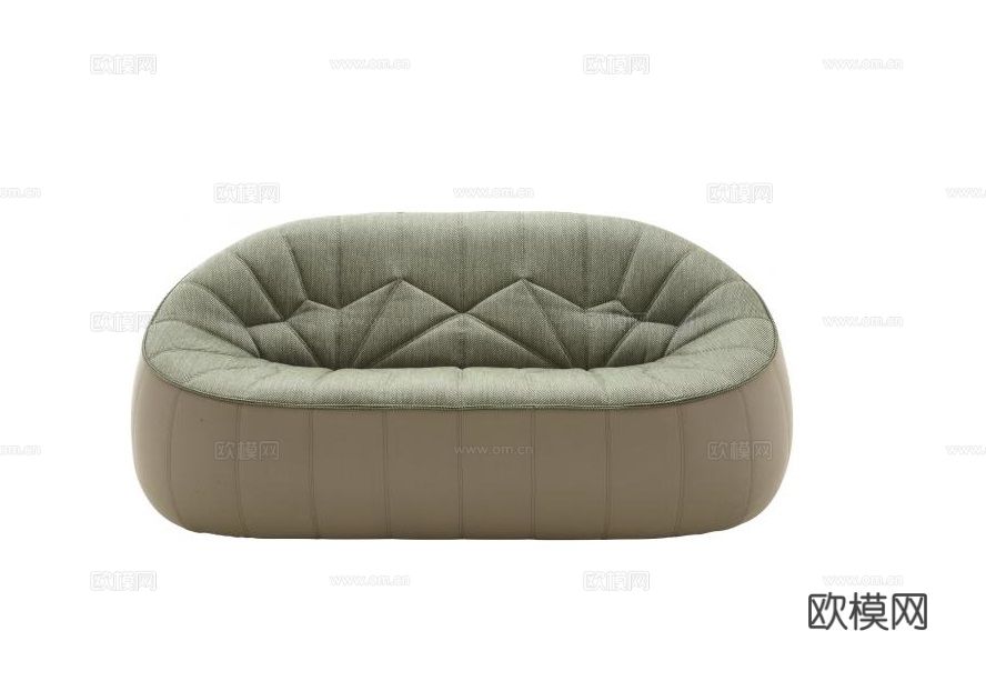 Ligne roset OTTOMAN双人沙发3d模型