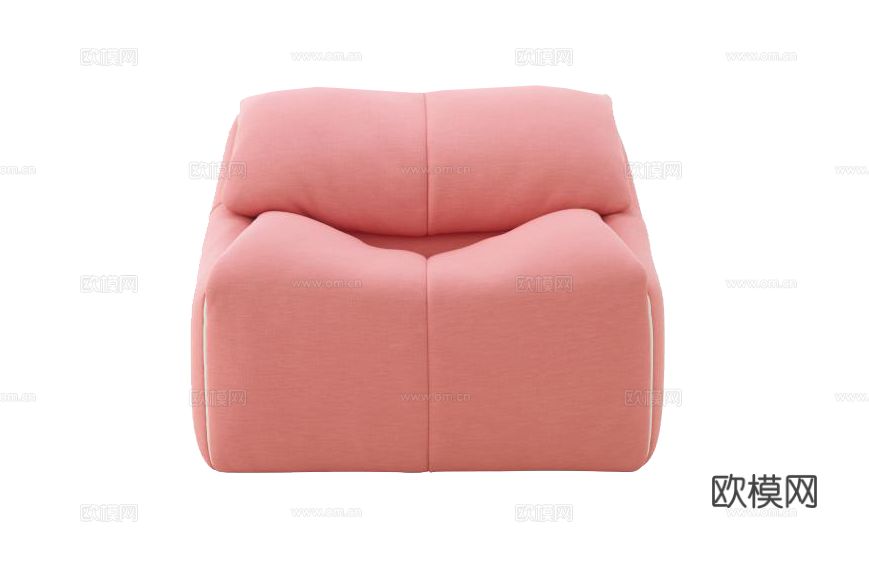 Ligne roset PLUMY单人沙发3d模型