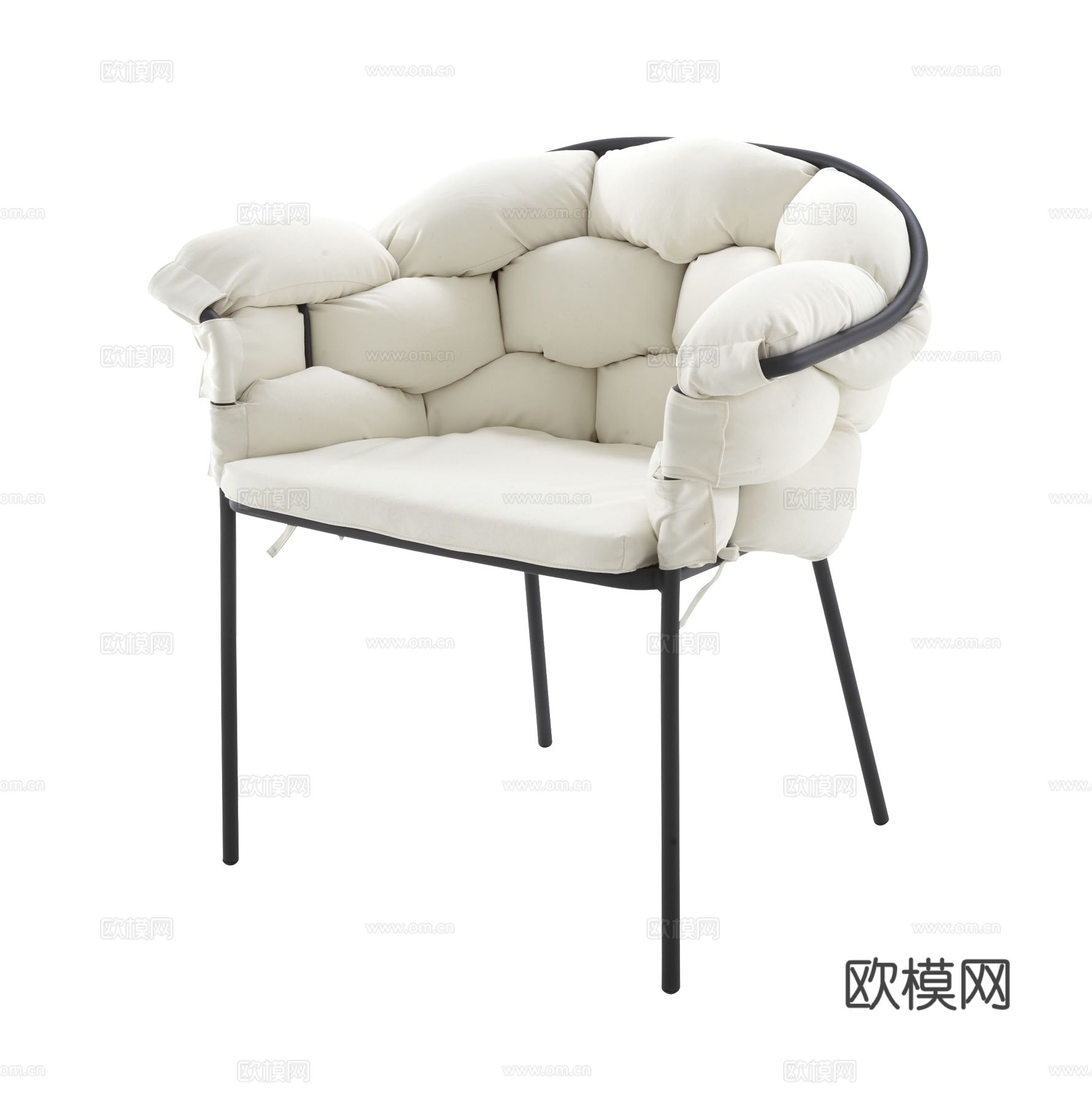 Ligne roset SERPENTINE餐椅3d模型