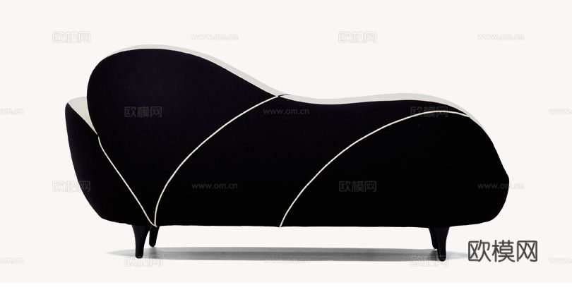 MOROSO Saula Marina休闲沙发3d模型