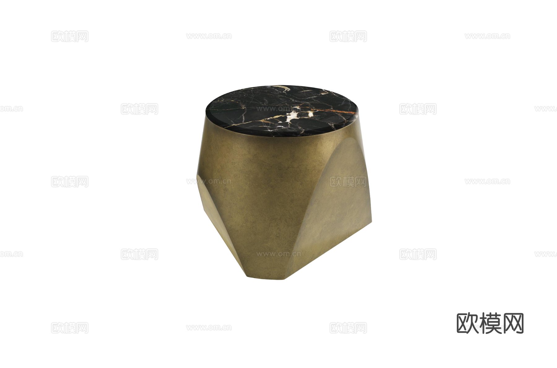 roberto cavalli 床头边几3d模型下载