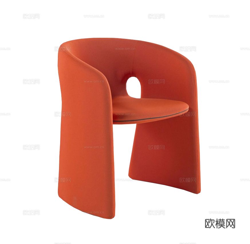 roche bobois 餐椅3d模型
