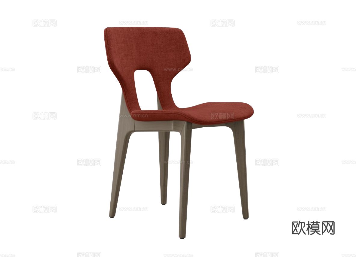 roche bobois 餐椅 单椅3d模型
