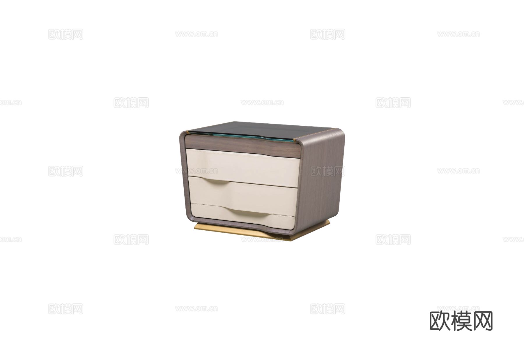 TURRI MELTING床头柜3d模型