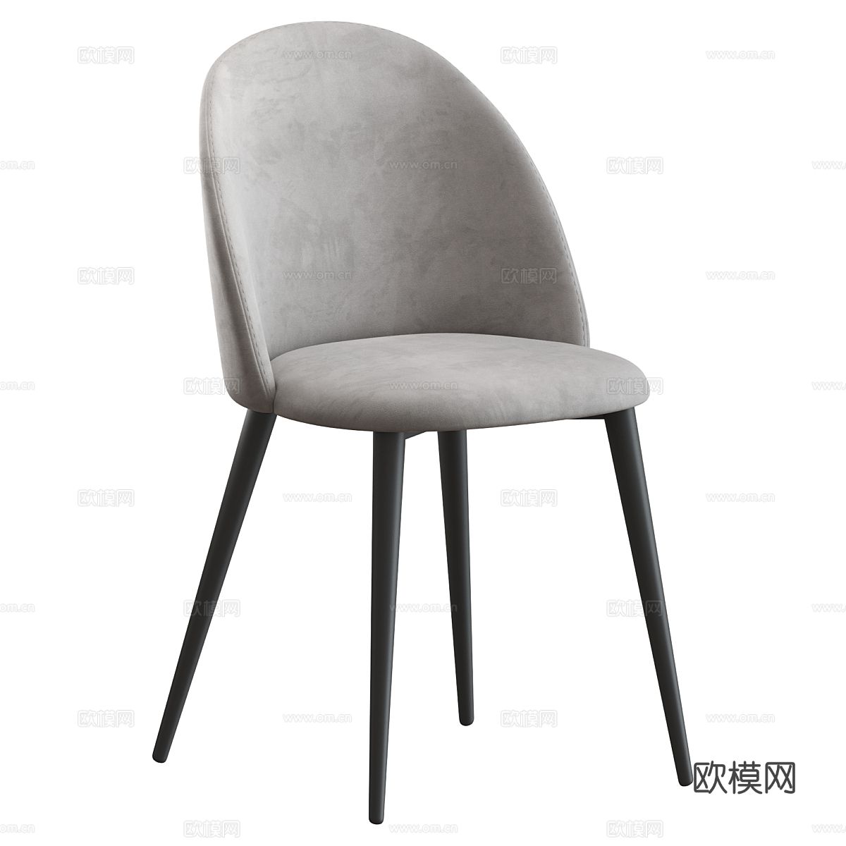 意式餐椅 椅子3d模型