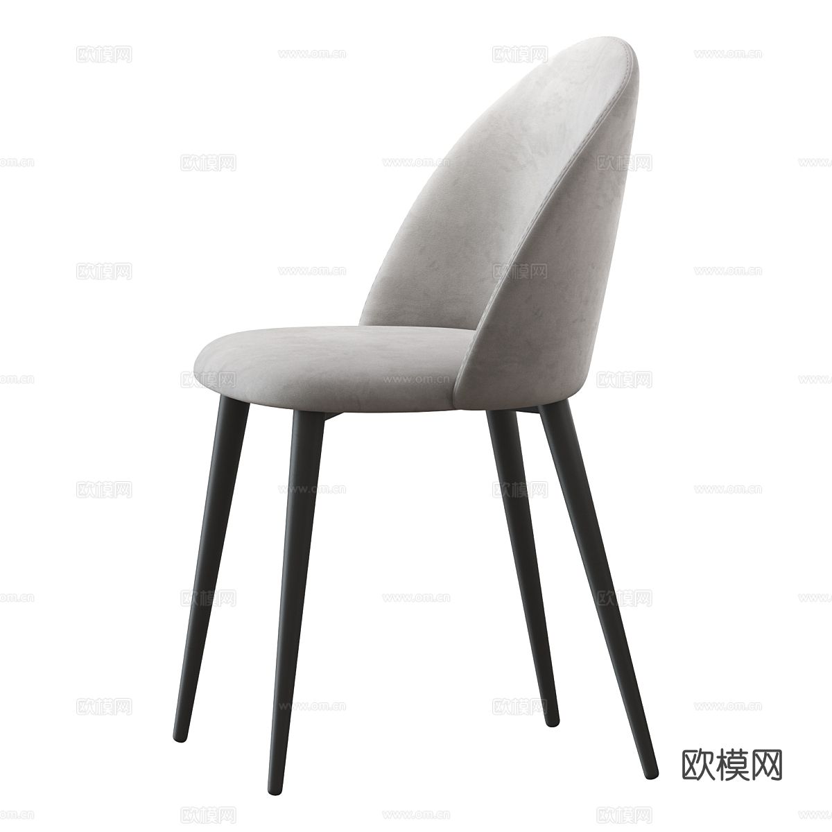 意式餐椅 椅子3d模型