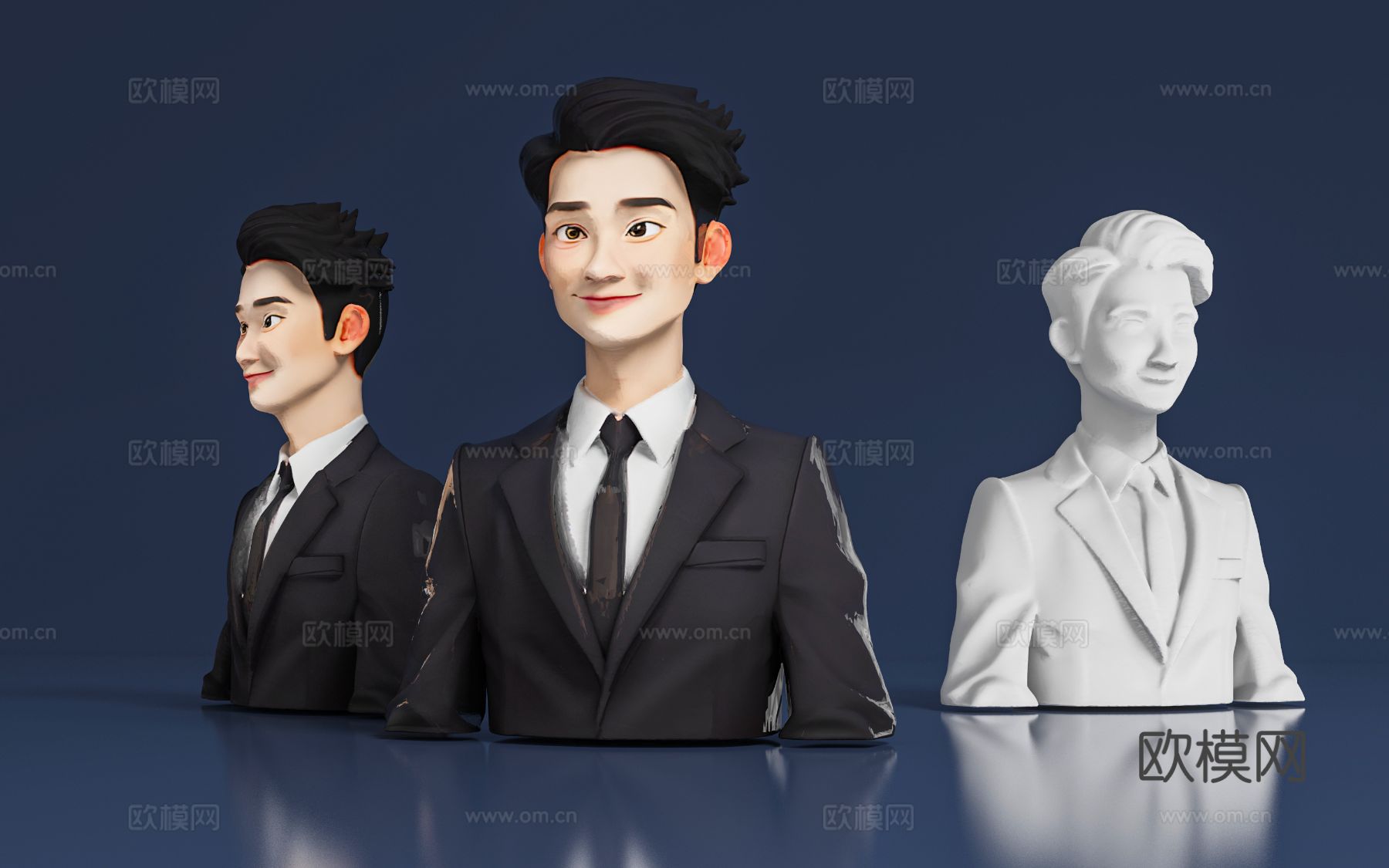 男人 人物 卡通风格 游戏 雕像 打印 手办3d模型