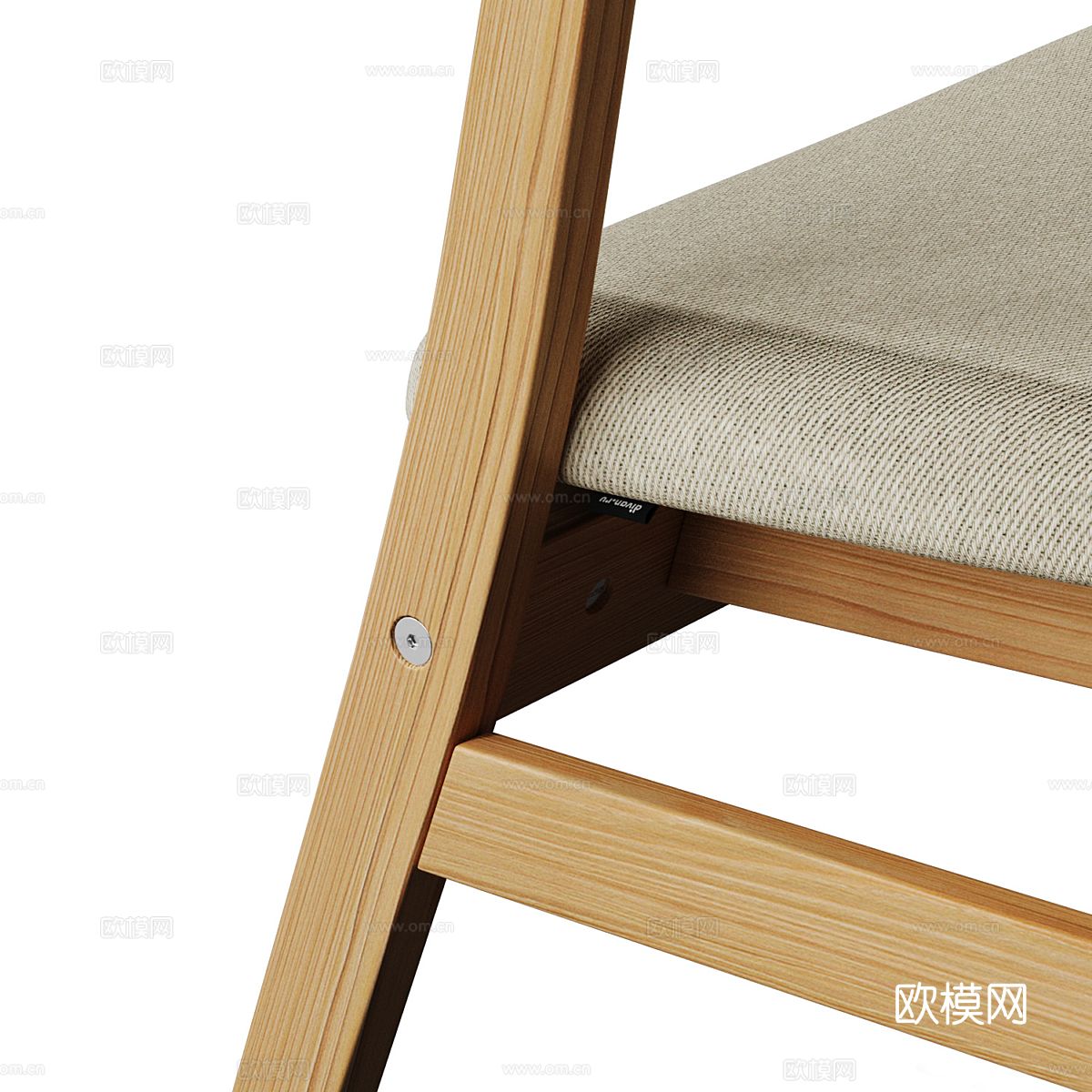 新中式 Virden 椅子3d模型下载（渲染图4）