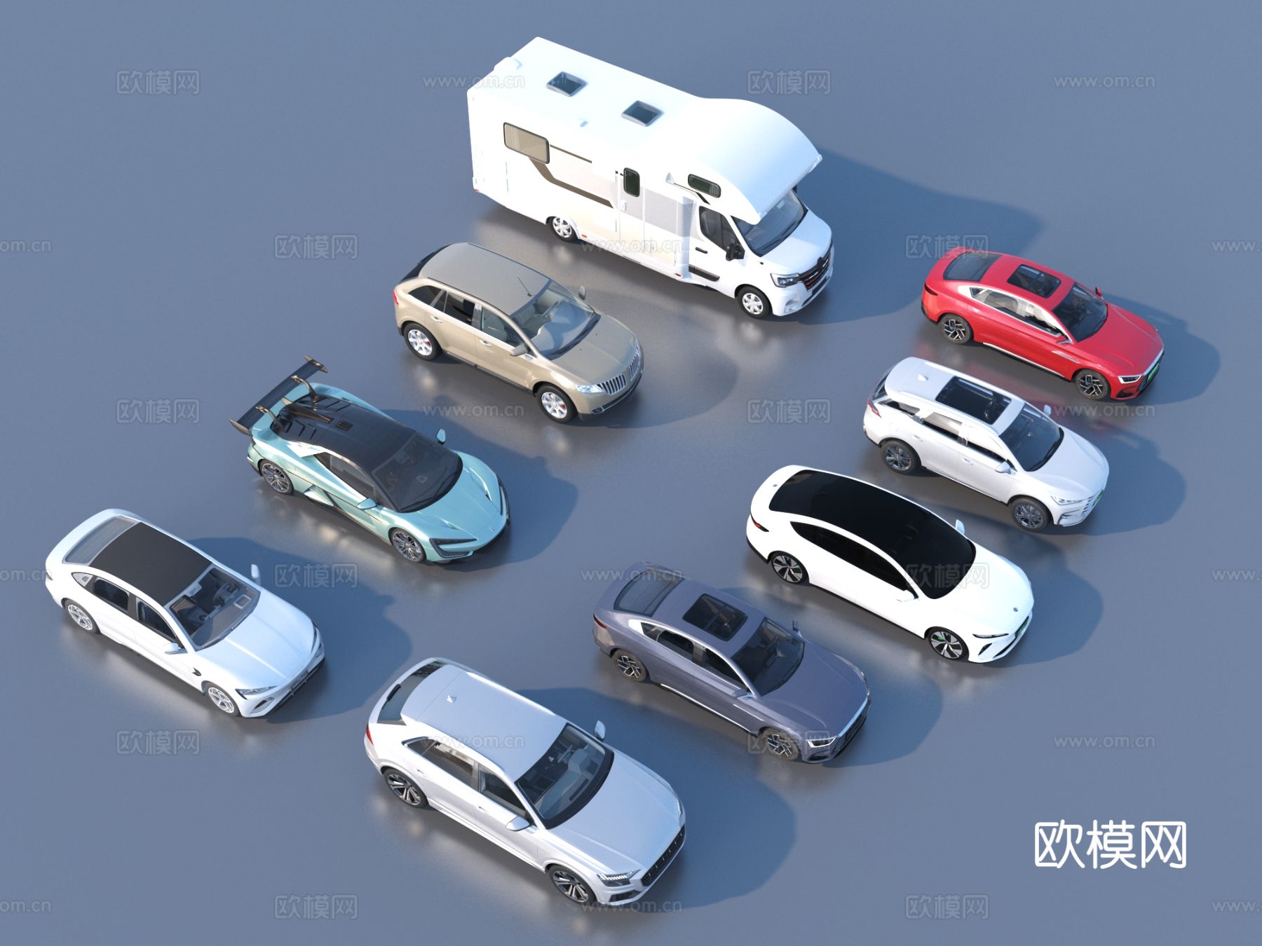 汽车 比亚迪 新能源车3d模型
