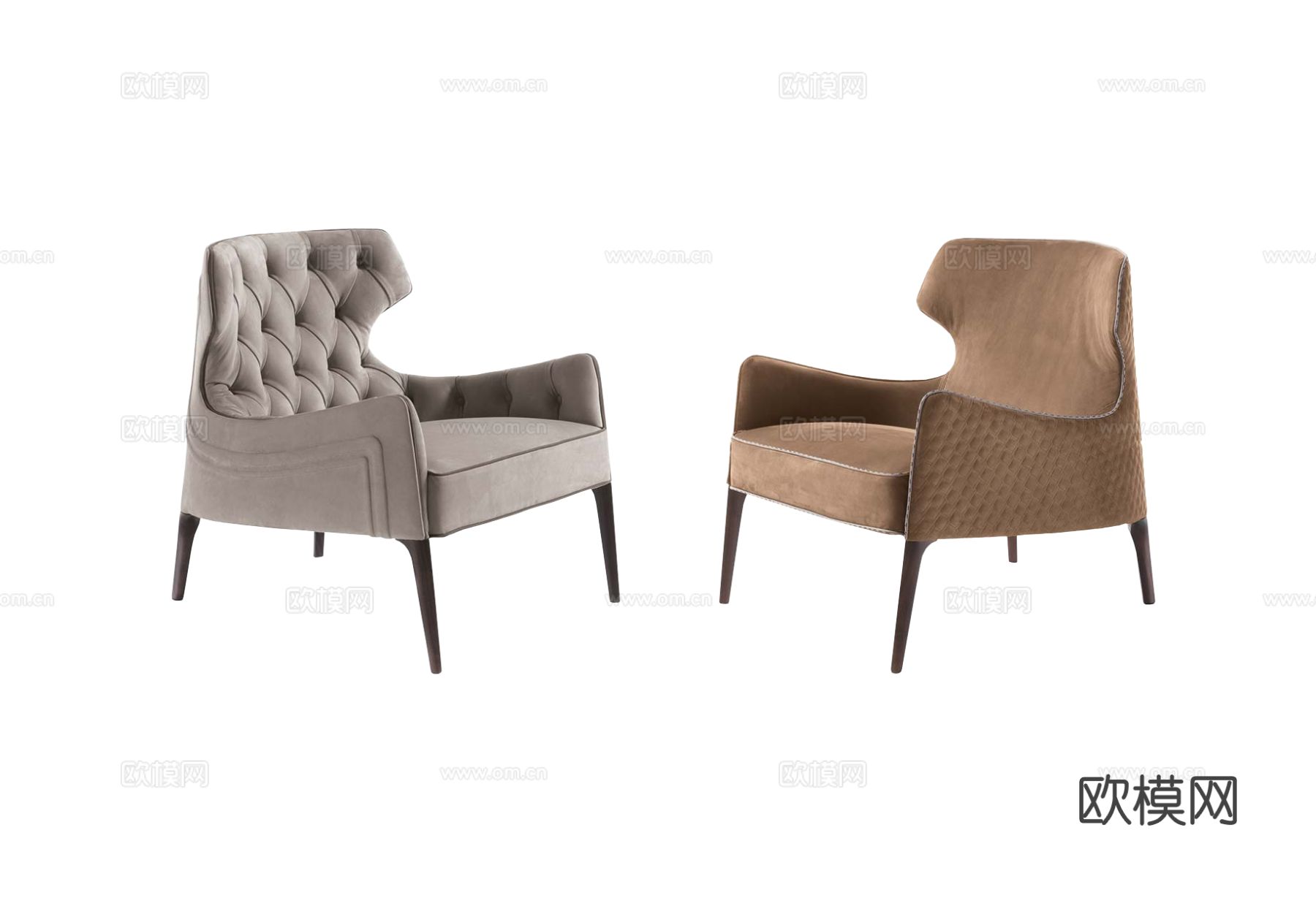 VittoriaFrigerio PIOLA扶手椅3d模型