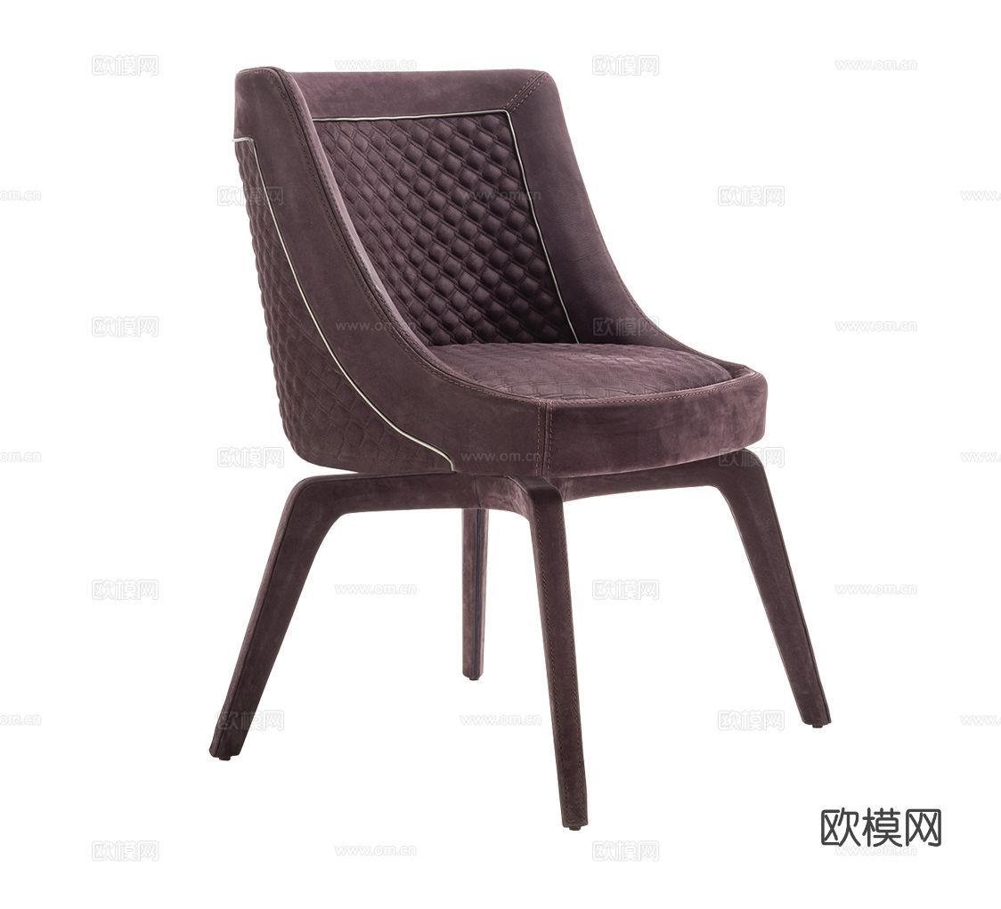 VittoriaFrigerio 餐椅 单椅3d模型