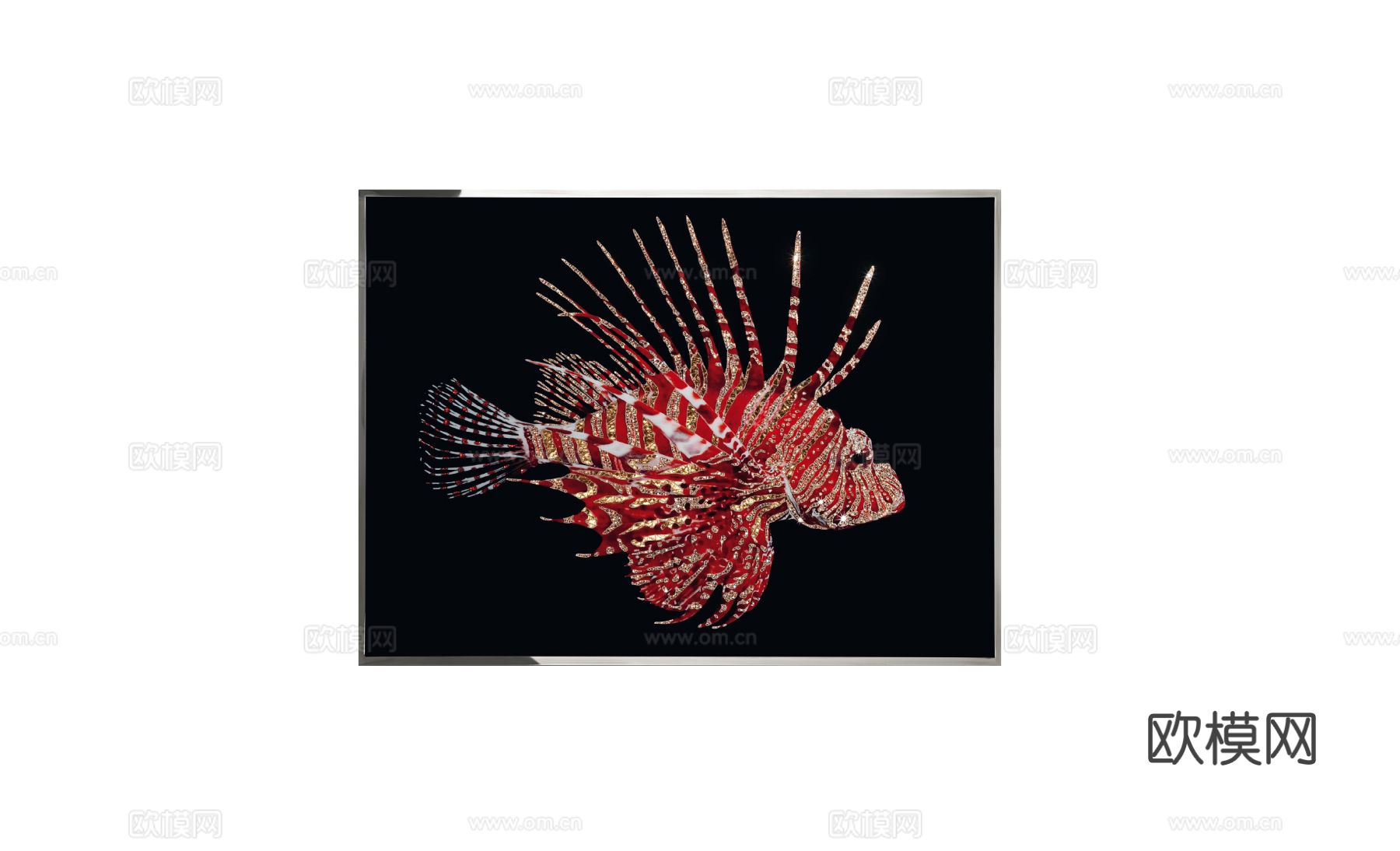 Visionnaire PESCE SCORPIONE挂画3d模型