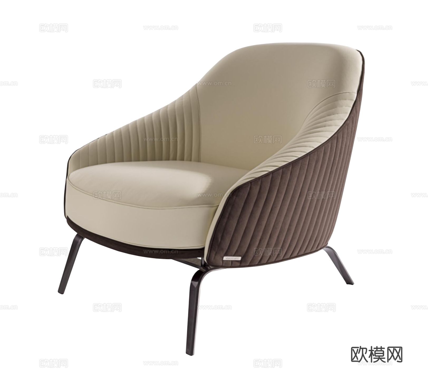 Visionnaire WHITNEY扶手椅3d模型