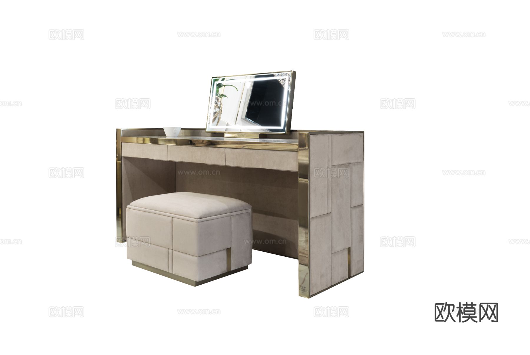 Visionnaire LAFITTE梳妆台3d模型