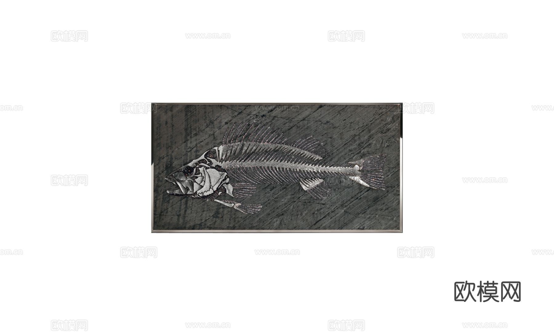 Visionnaire LISCA DI PESCE挂画3d模型