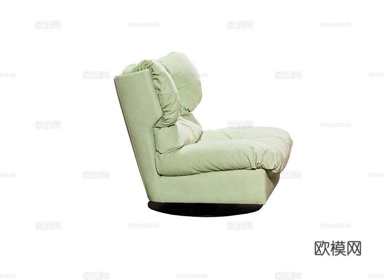 Baxter MilanoArmchair扶手椅3d模型