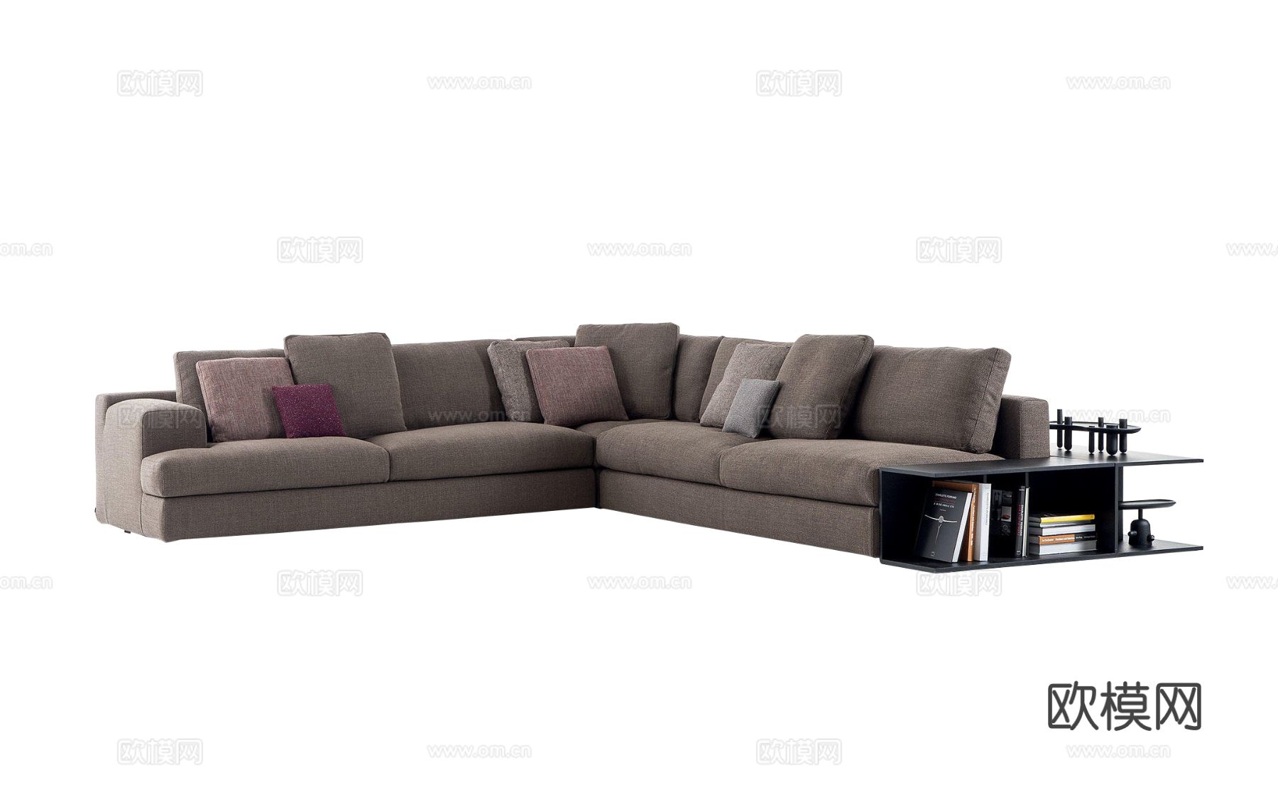 Cassina Miloe转角沙发3d模型