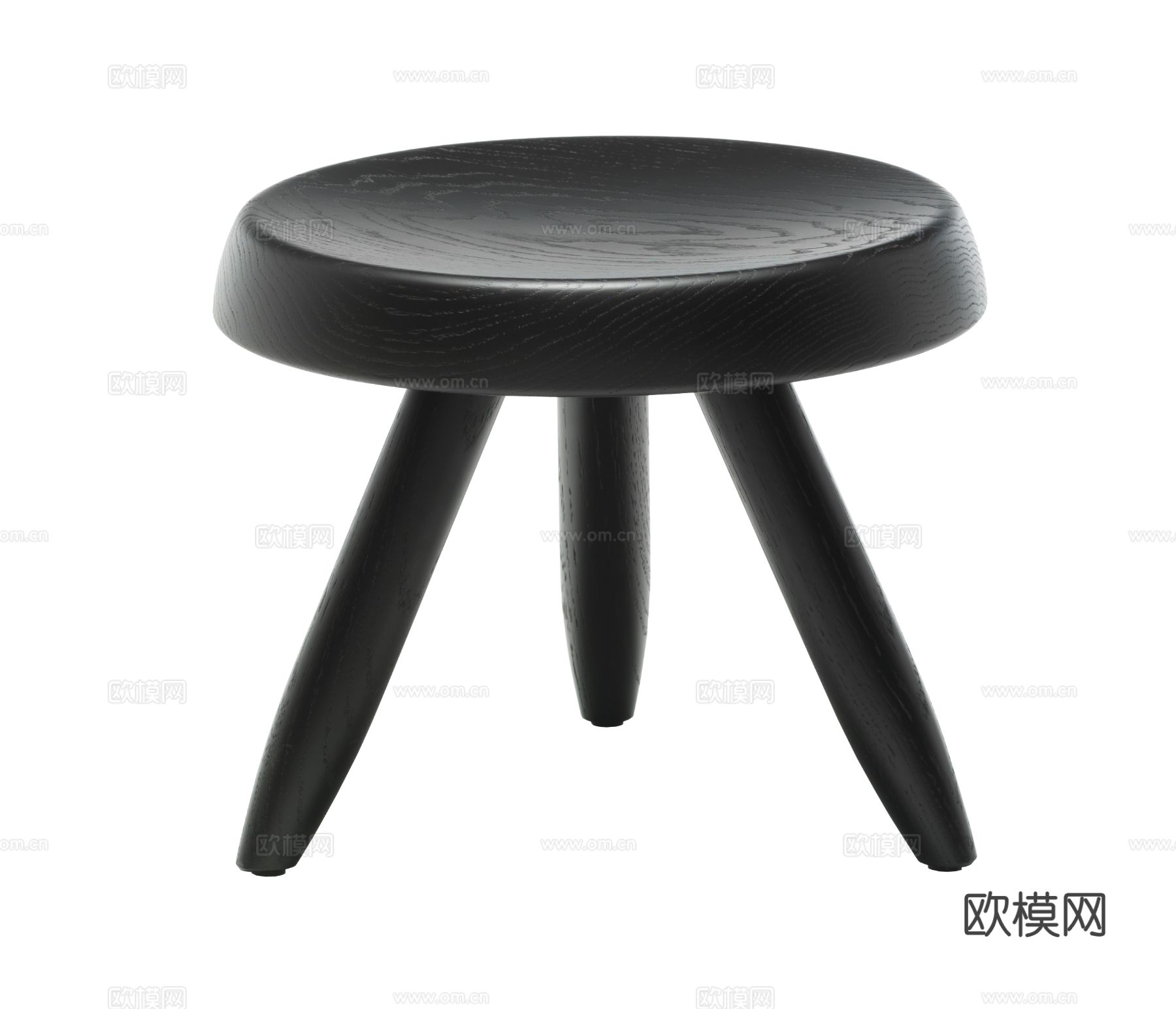 Cassina TABOURET BERGER踏椅 凳子3d模型