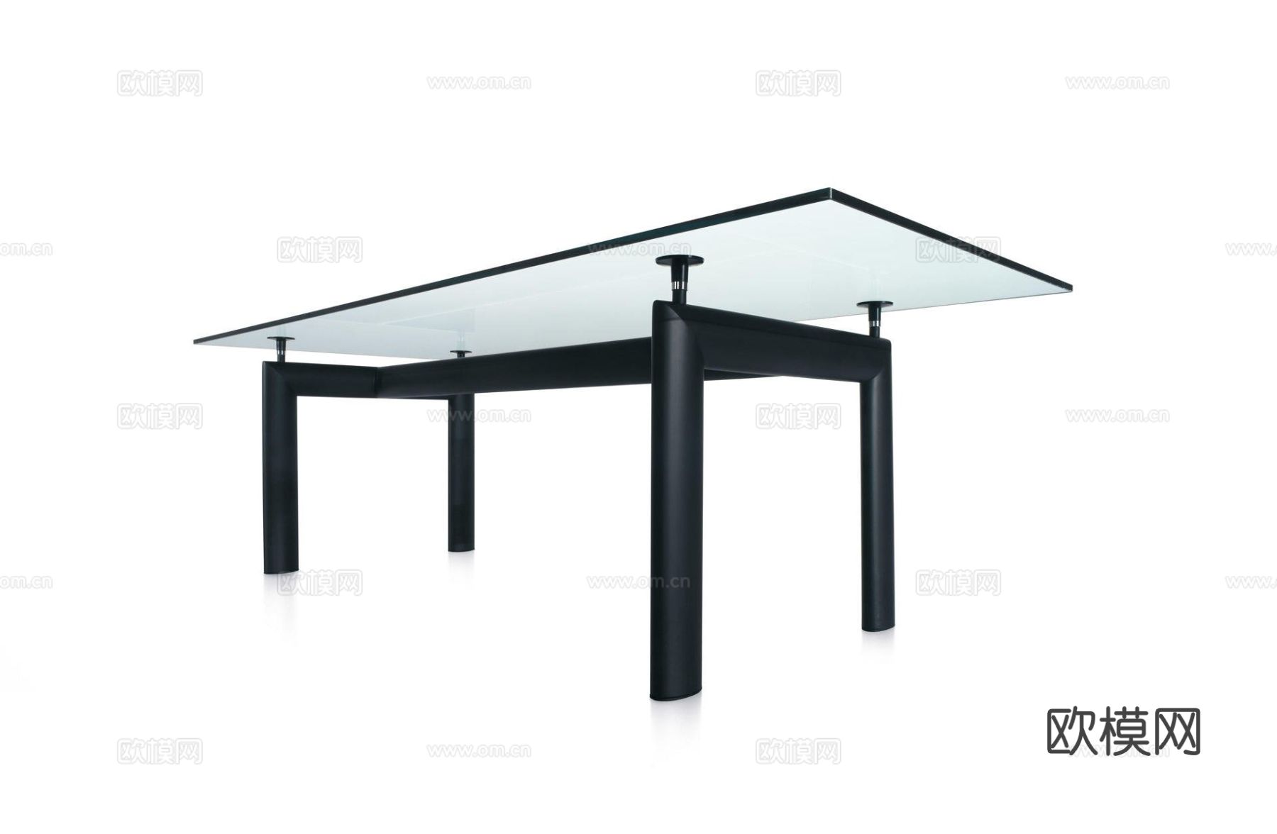 Cassina LC6餐桌3d模型
