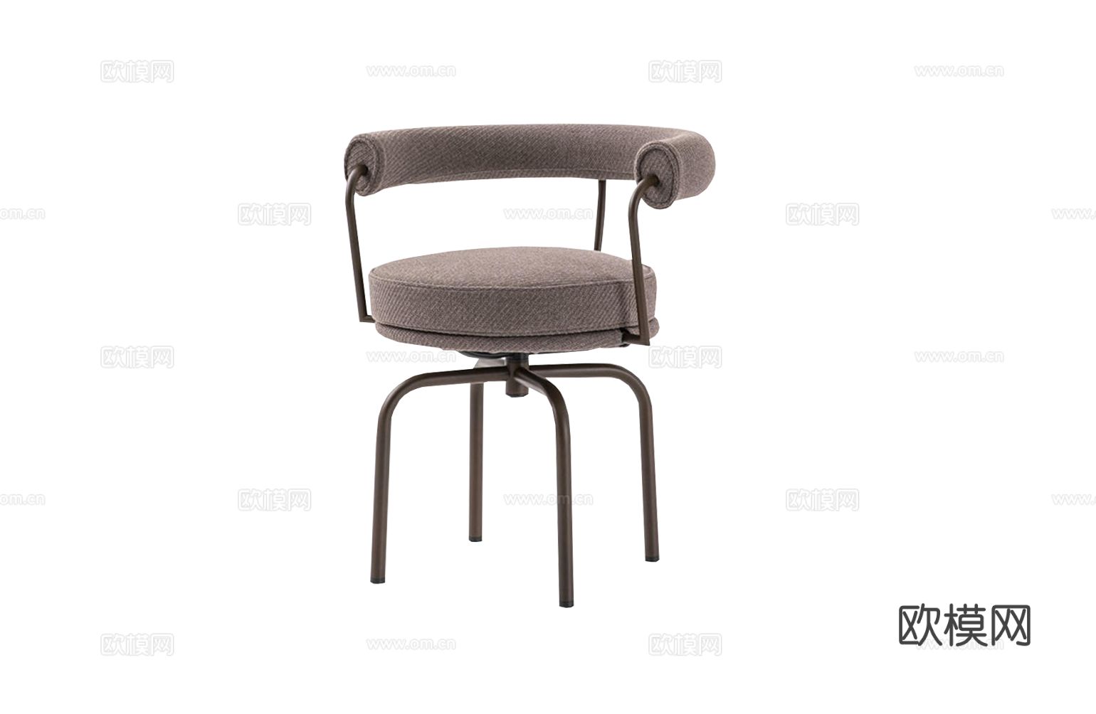 Cassina LC7餐椅3d模型