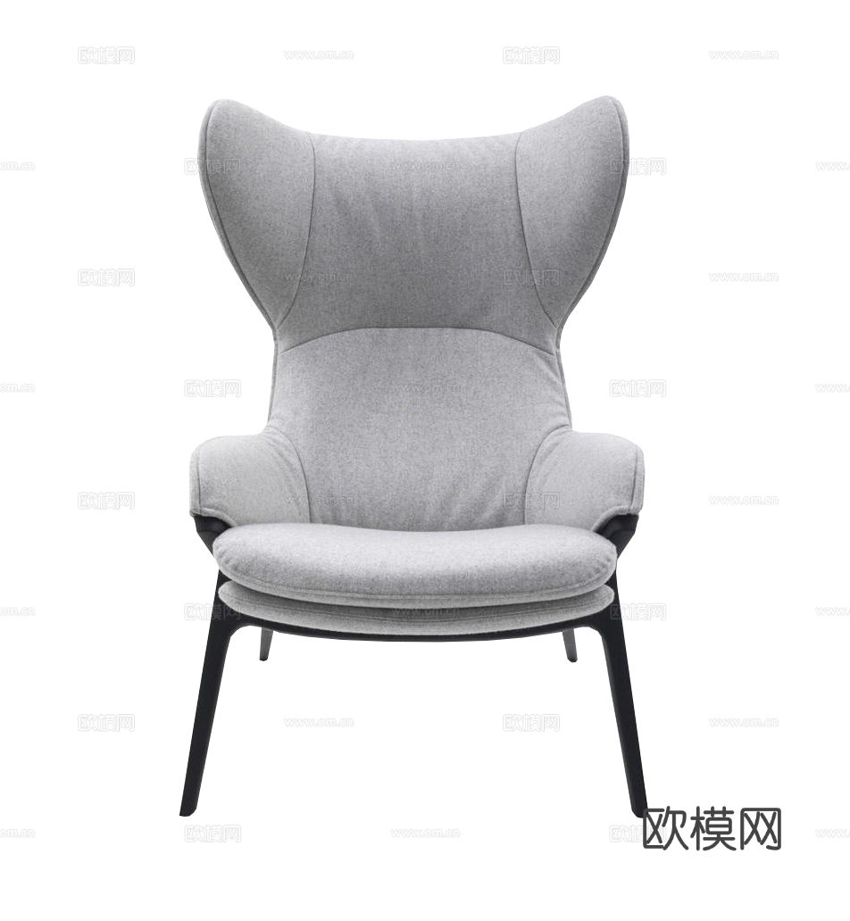 Cassina P22扶手椅3d模型