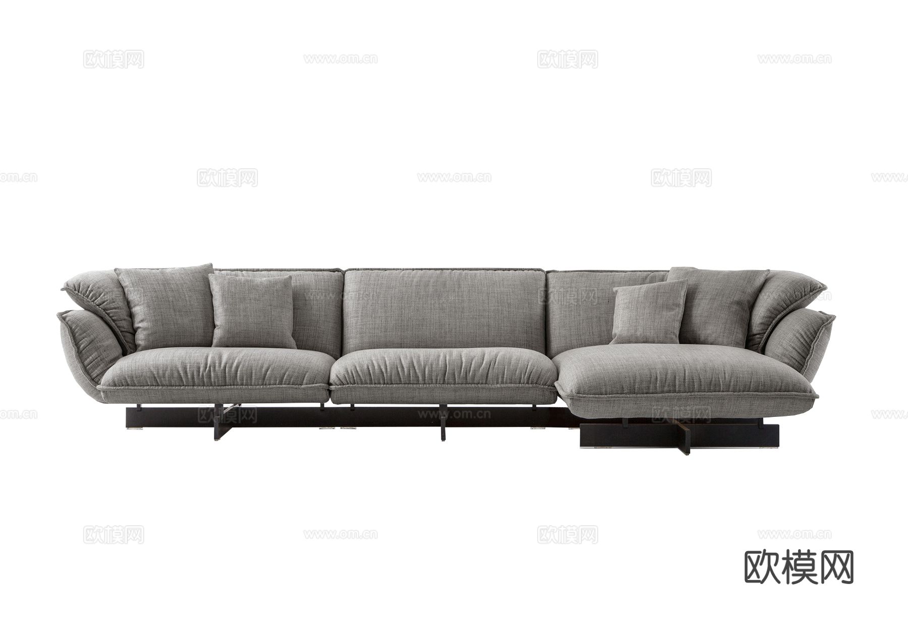 Cassina Super转角沙发3d模型