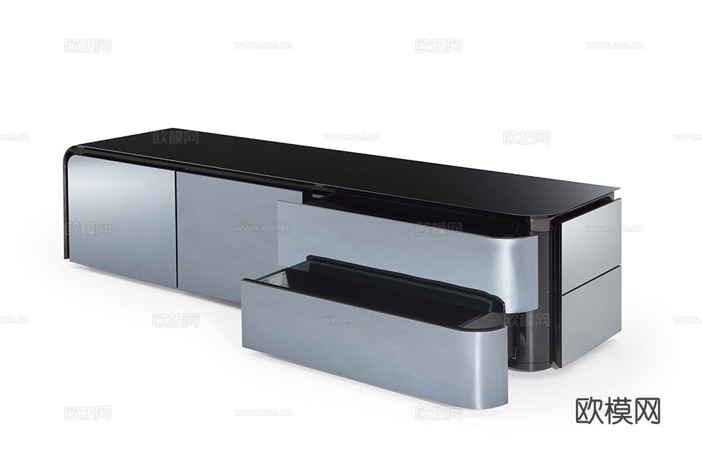 Fendi EDG电视柜3d模型下载（渲染图1）