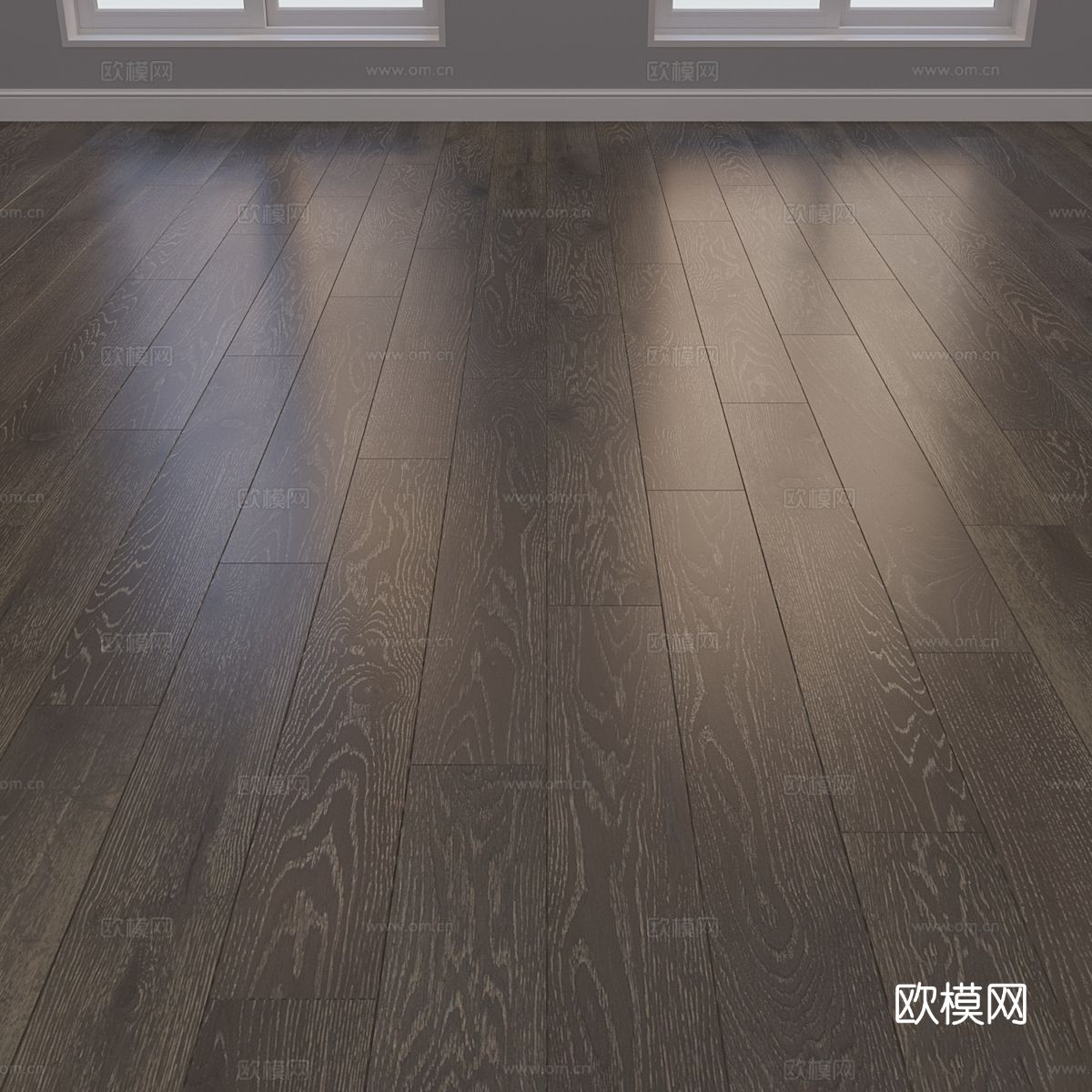 新中式木地板3d模型