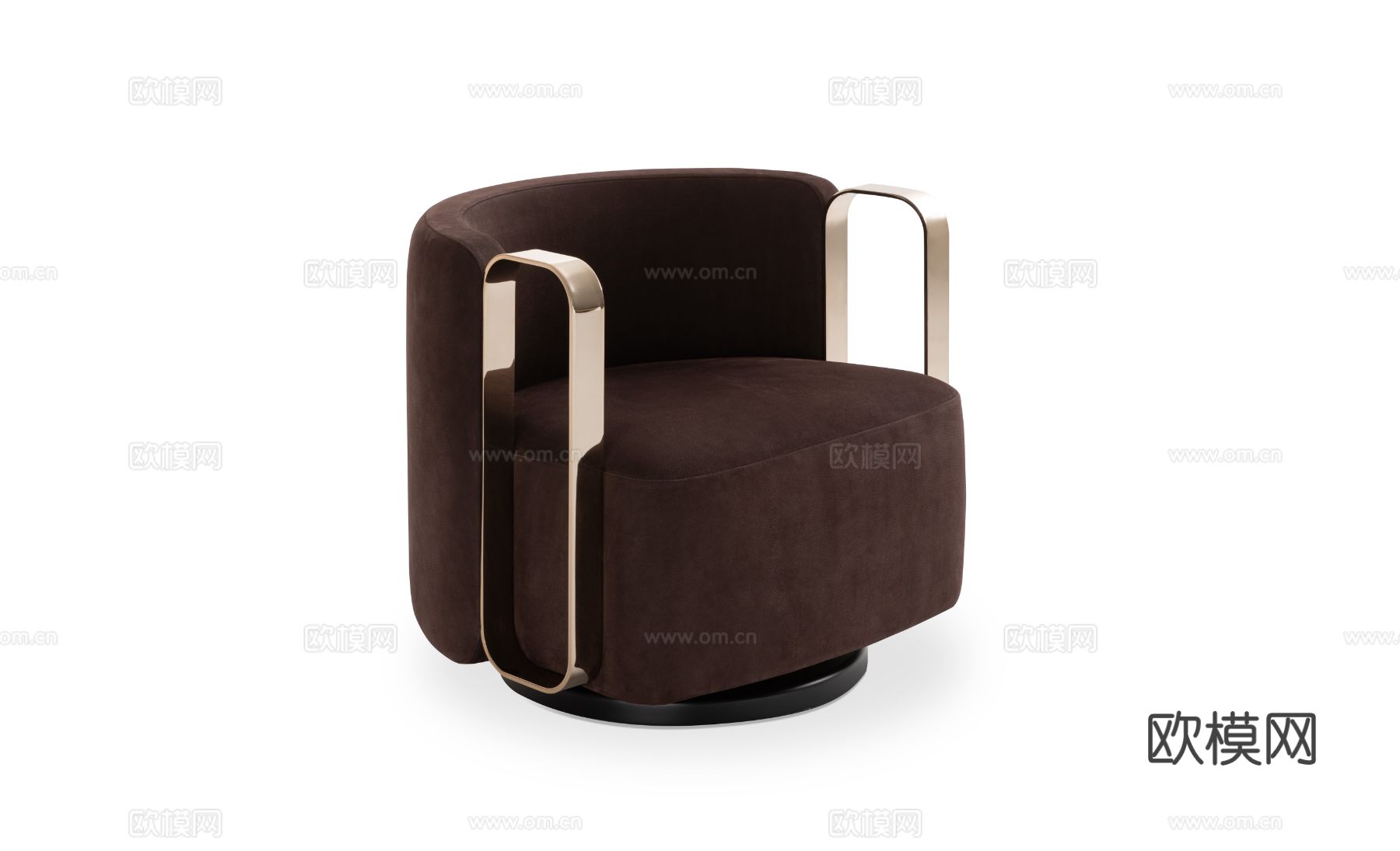 Fendi KELLY单人沙发3d模型
