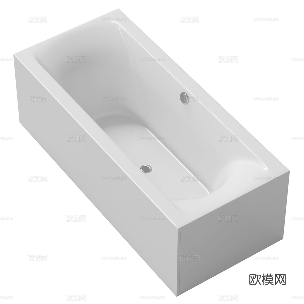 浴缸 浴盆3d模型