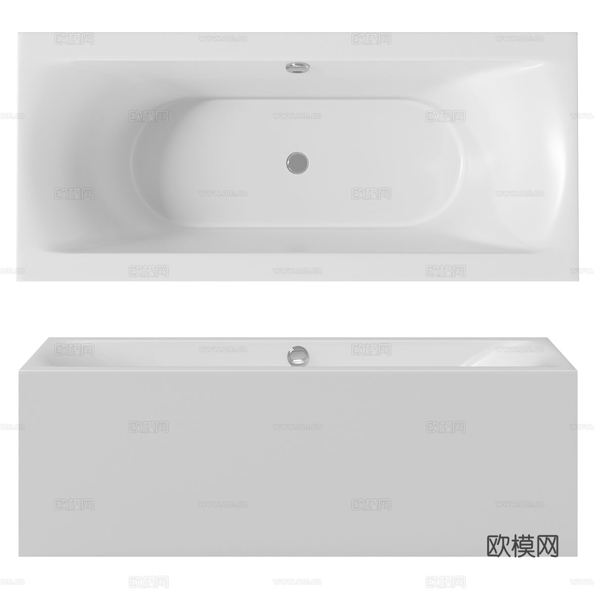 浴缸 浴盆3d模型