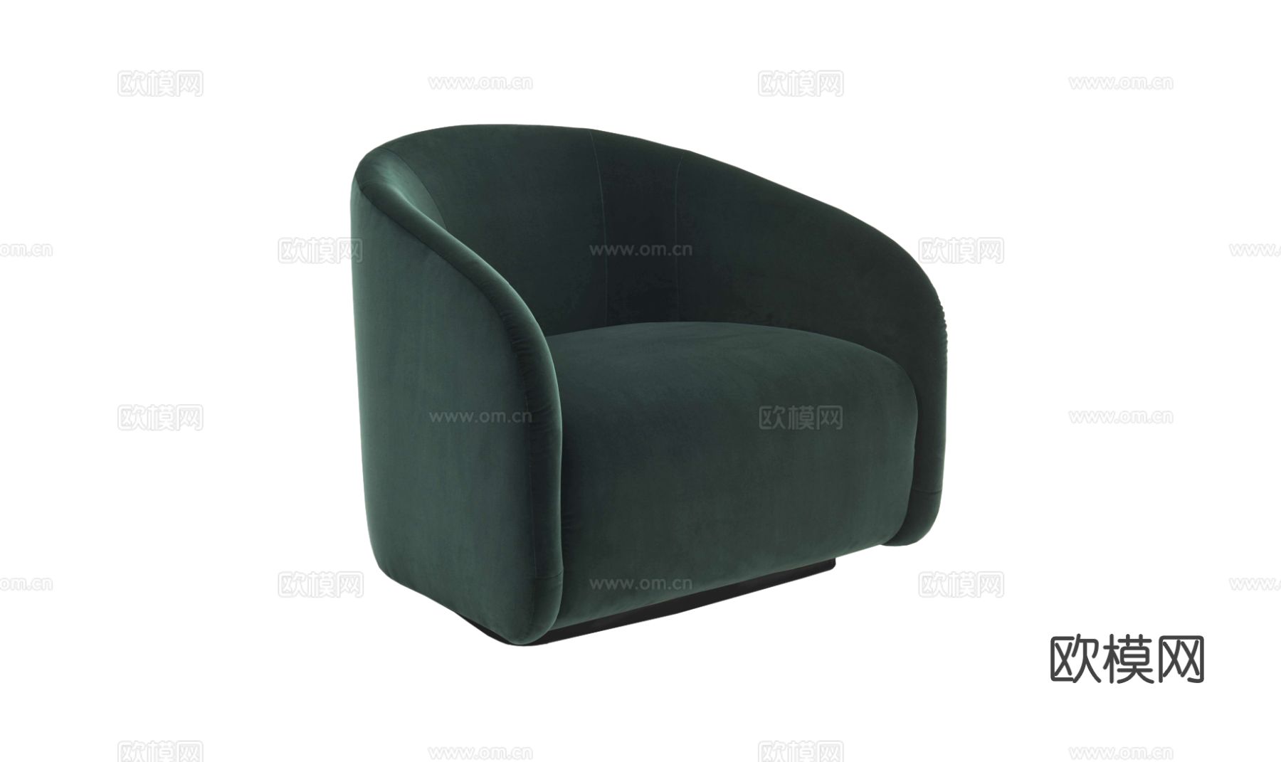 Fendi FANNY单人沙发3d模型