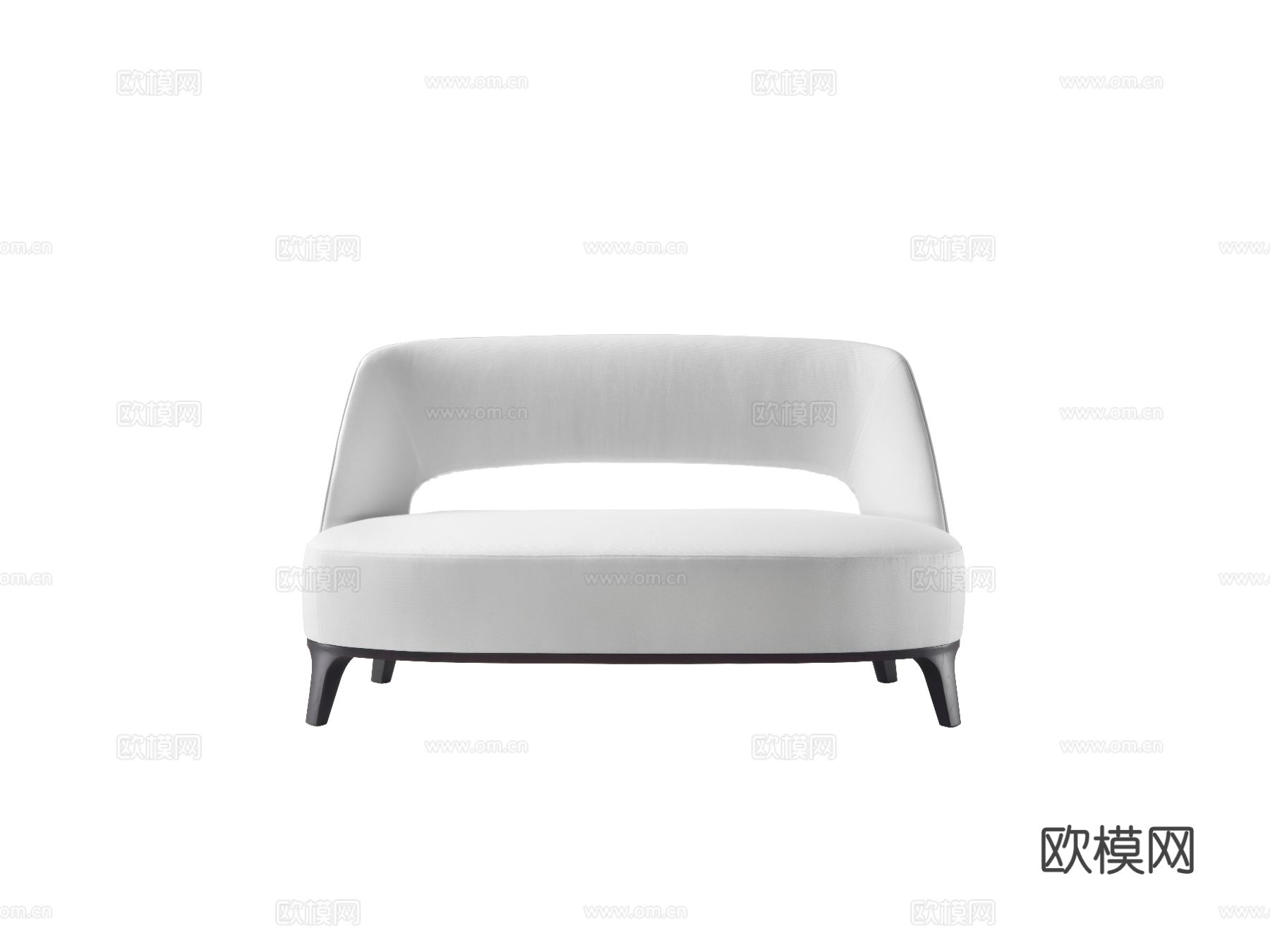 Flexform Ermione双人沙发3d模型