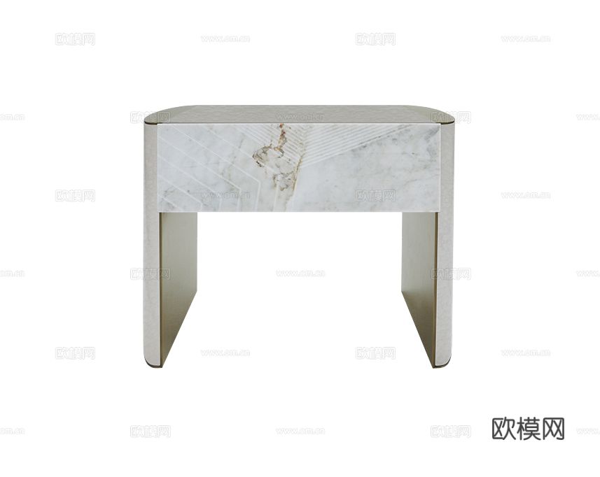 Cornelio Cappellini Linfa床头柜3d模型