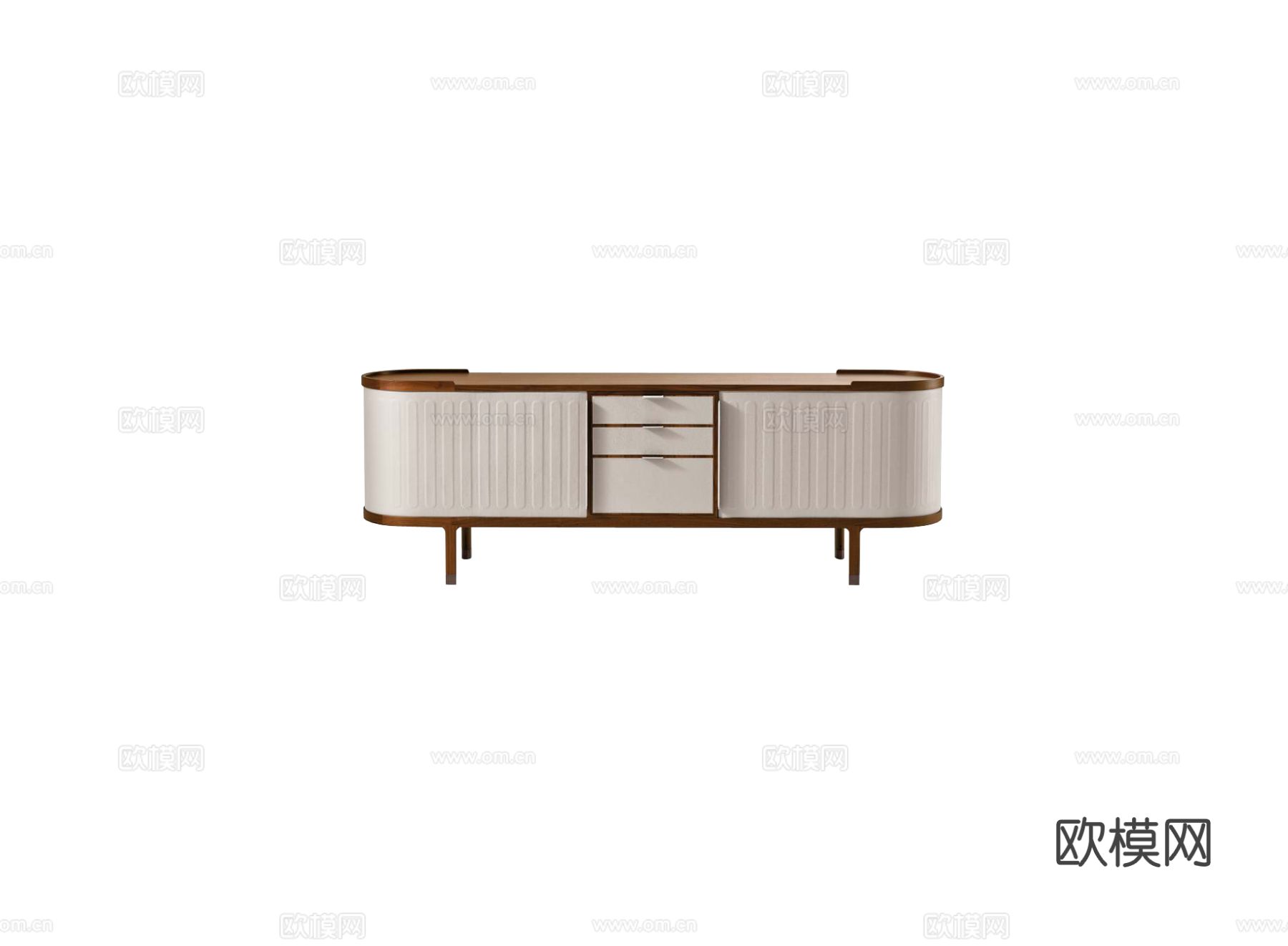 Giorgetti Dia边柜3d模型