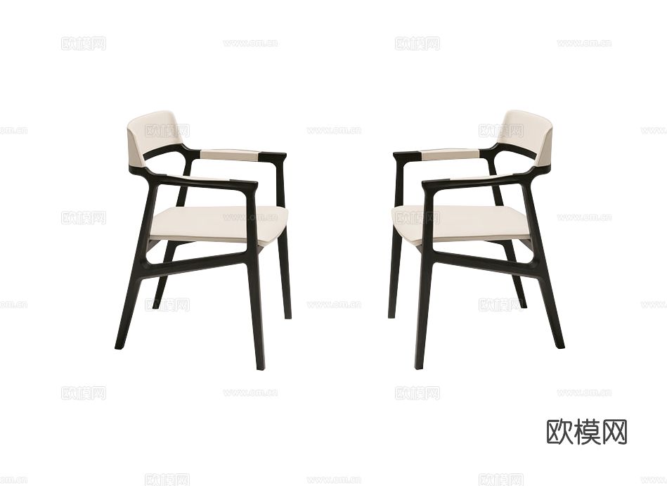 Giorgetti ALEXA餐椅3d模型