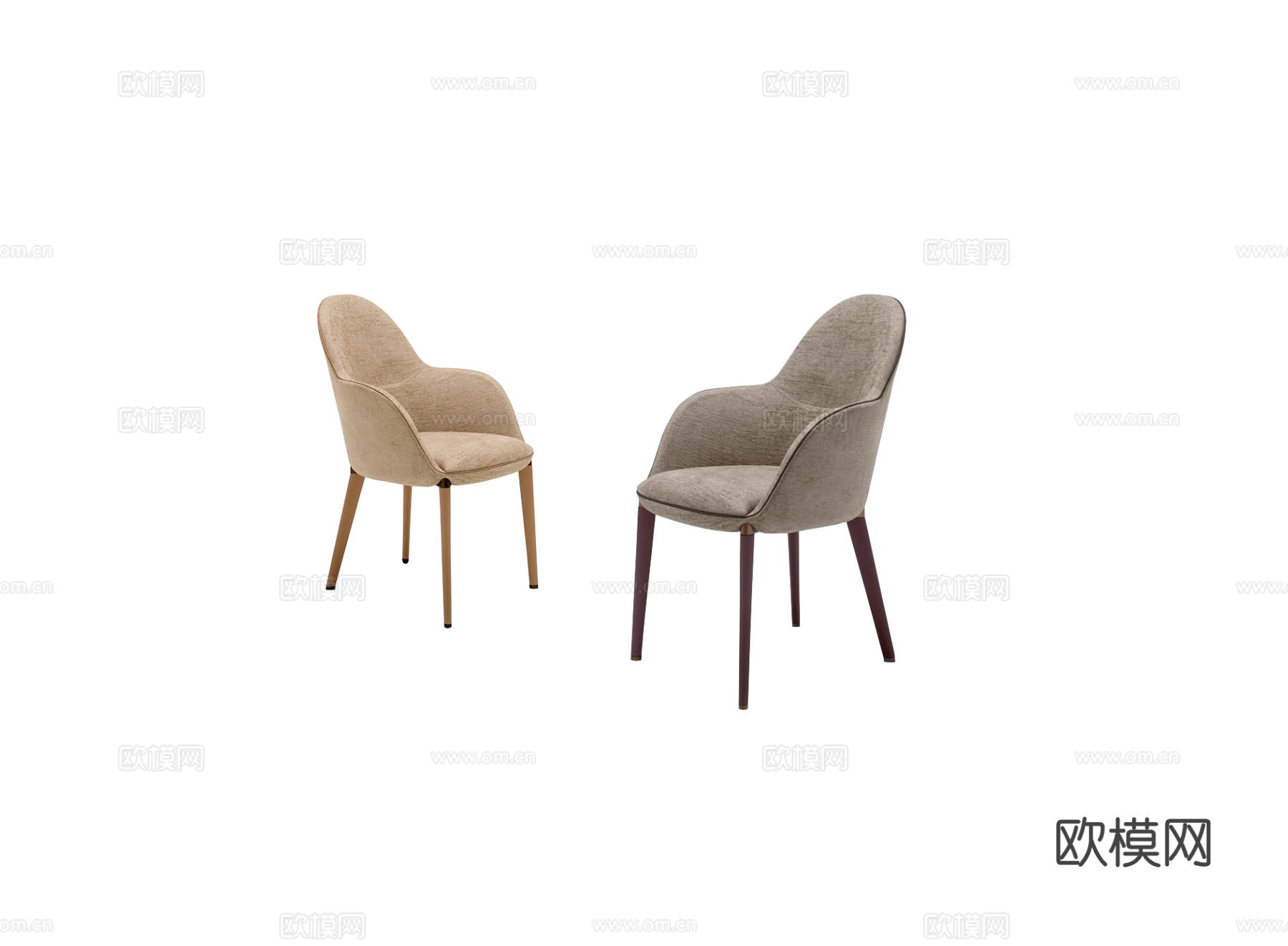 Giorgetti SELENE餐椅3d模型