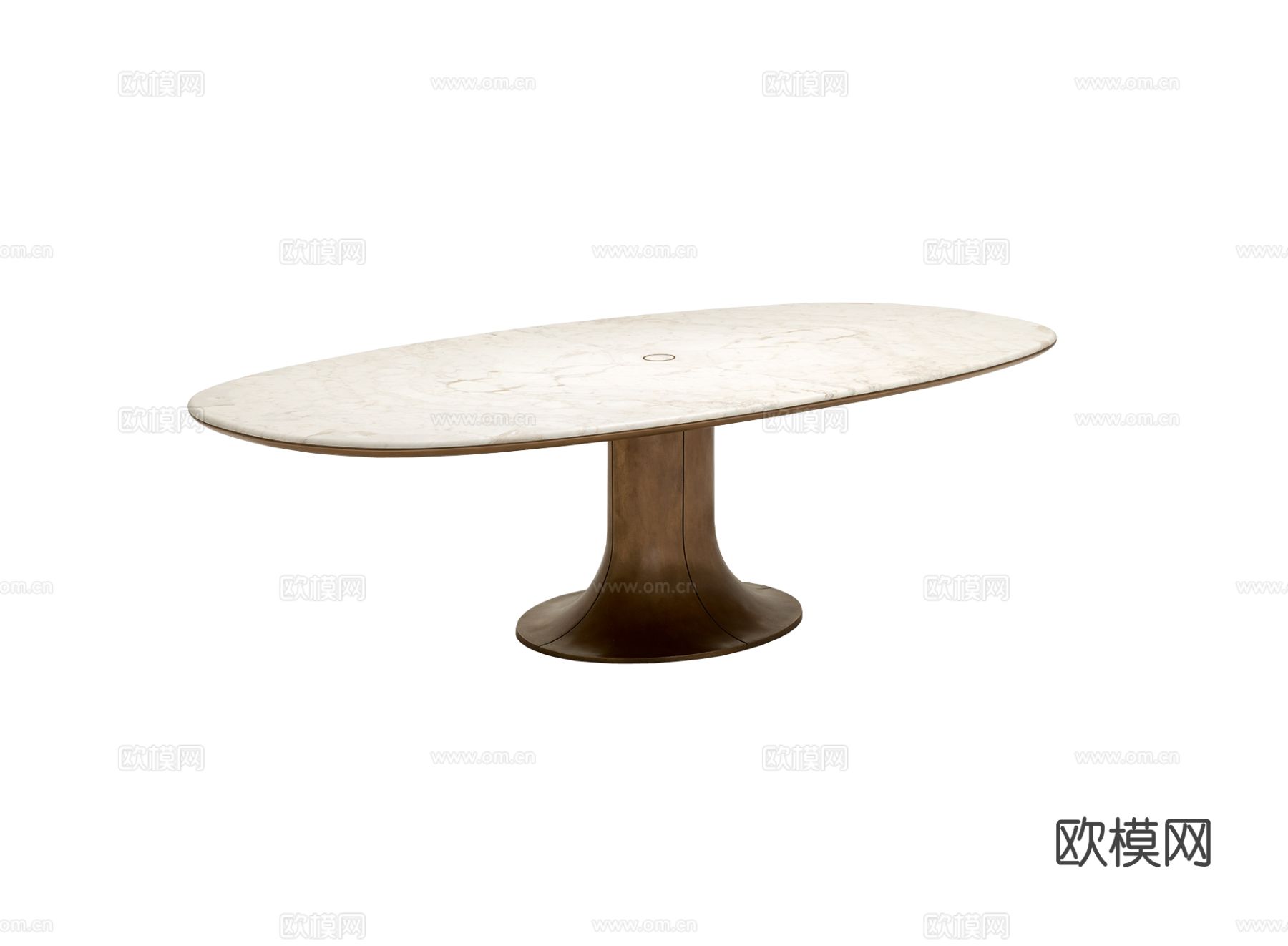 Giorgetti MIZAR餐桌3d模型下载（渲染图2）