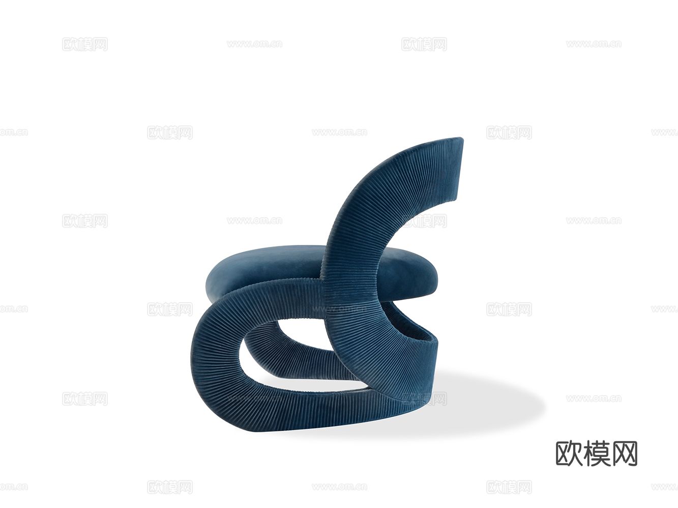 Cornelio Cappellini Penelope扶手椅3d模型