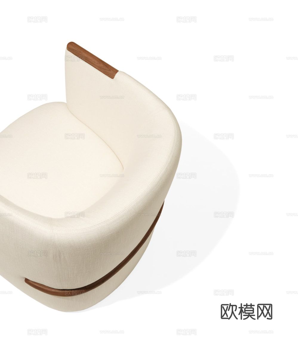Giorgetti OPUS单人沙发3d模型