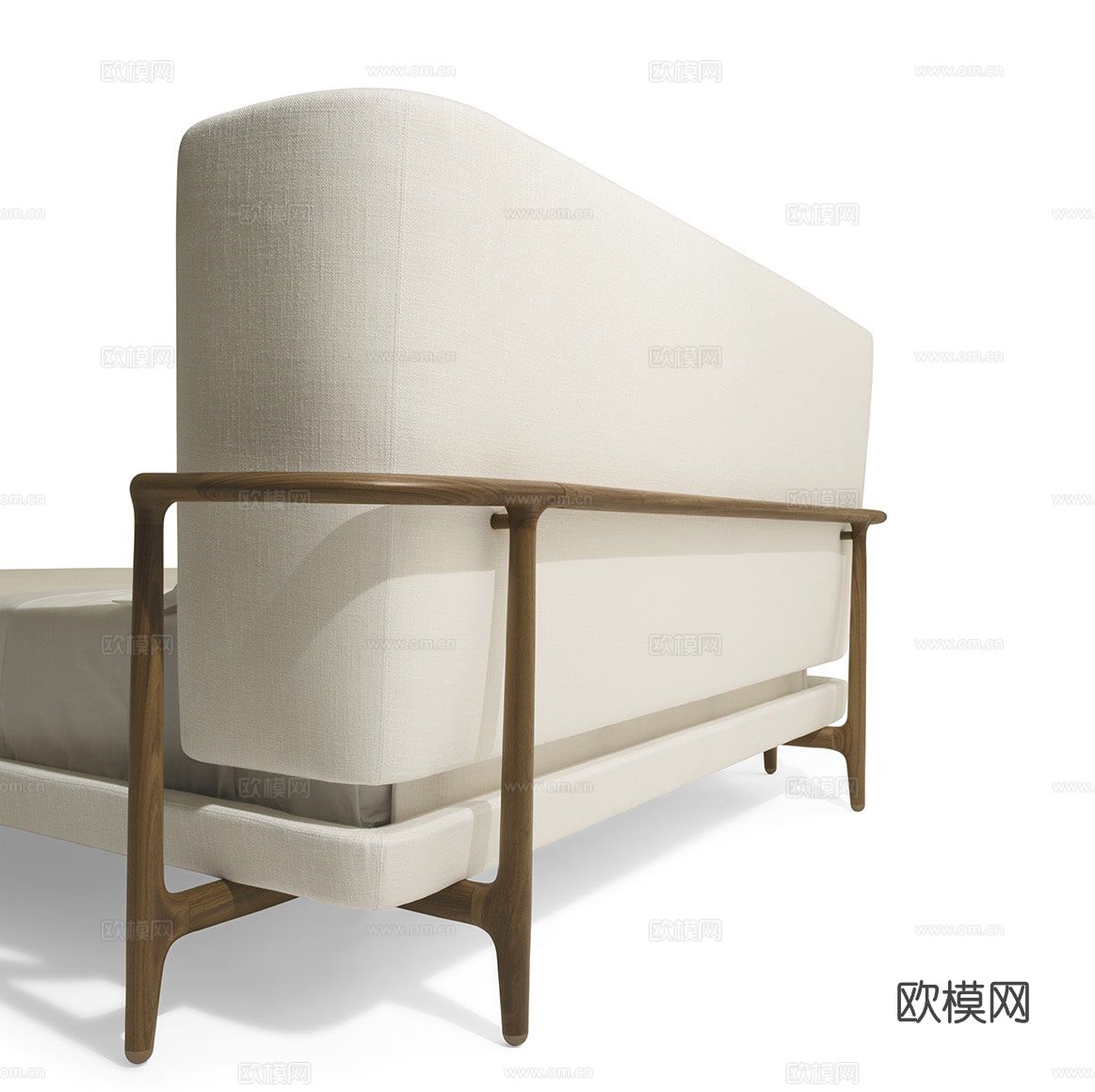 Giorgetti PEGASO双人床3d模型