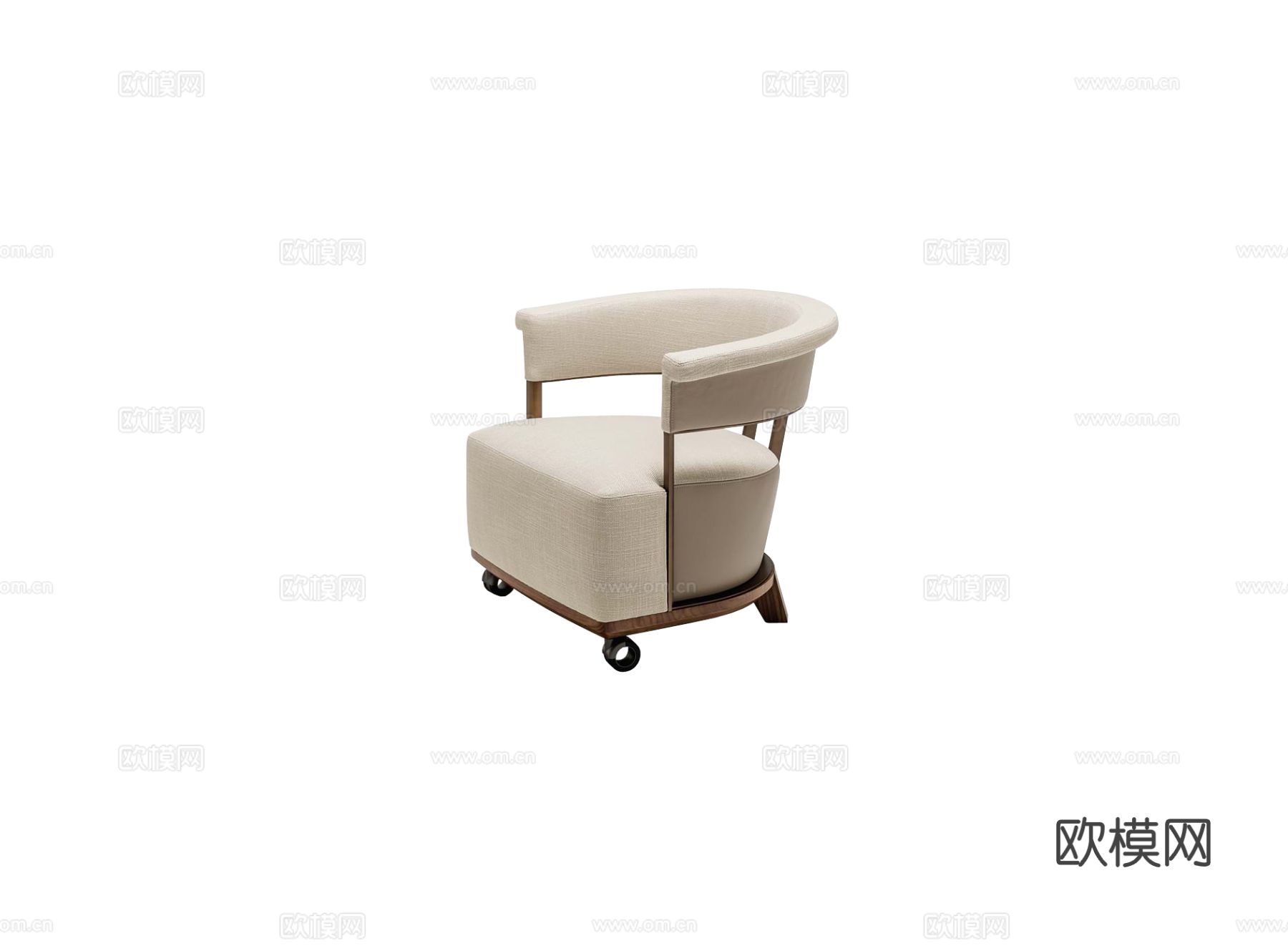 Giorgetti LADY单人沙发3d模型