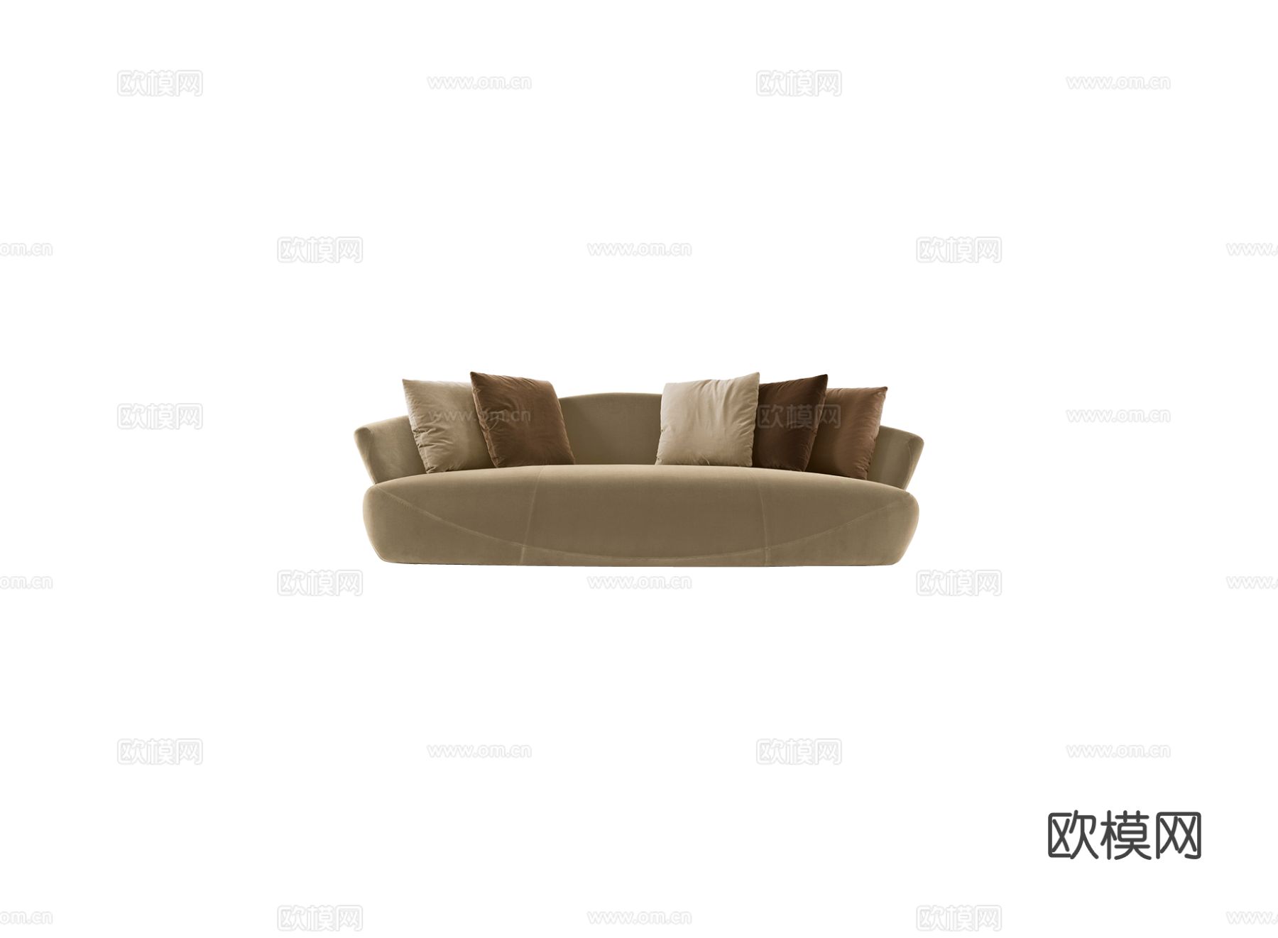 Giorgetti SOLEMYIDAE多人沙发3d模型